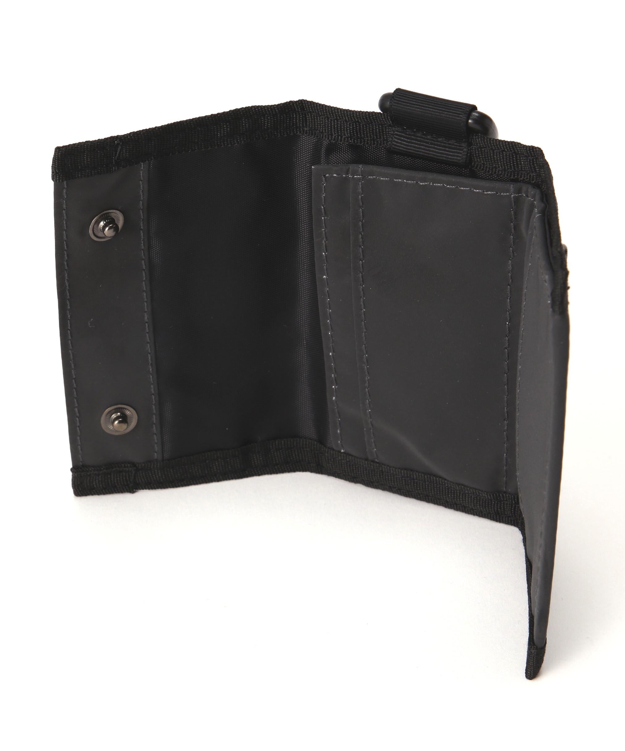 PACKING/パッキング BLACK REFLECTIVE WALLET ブラック