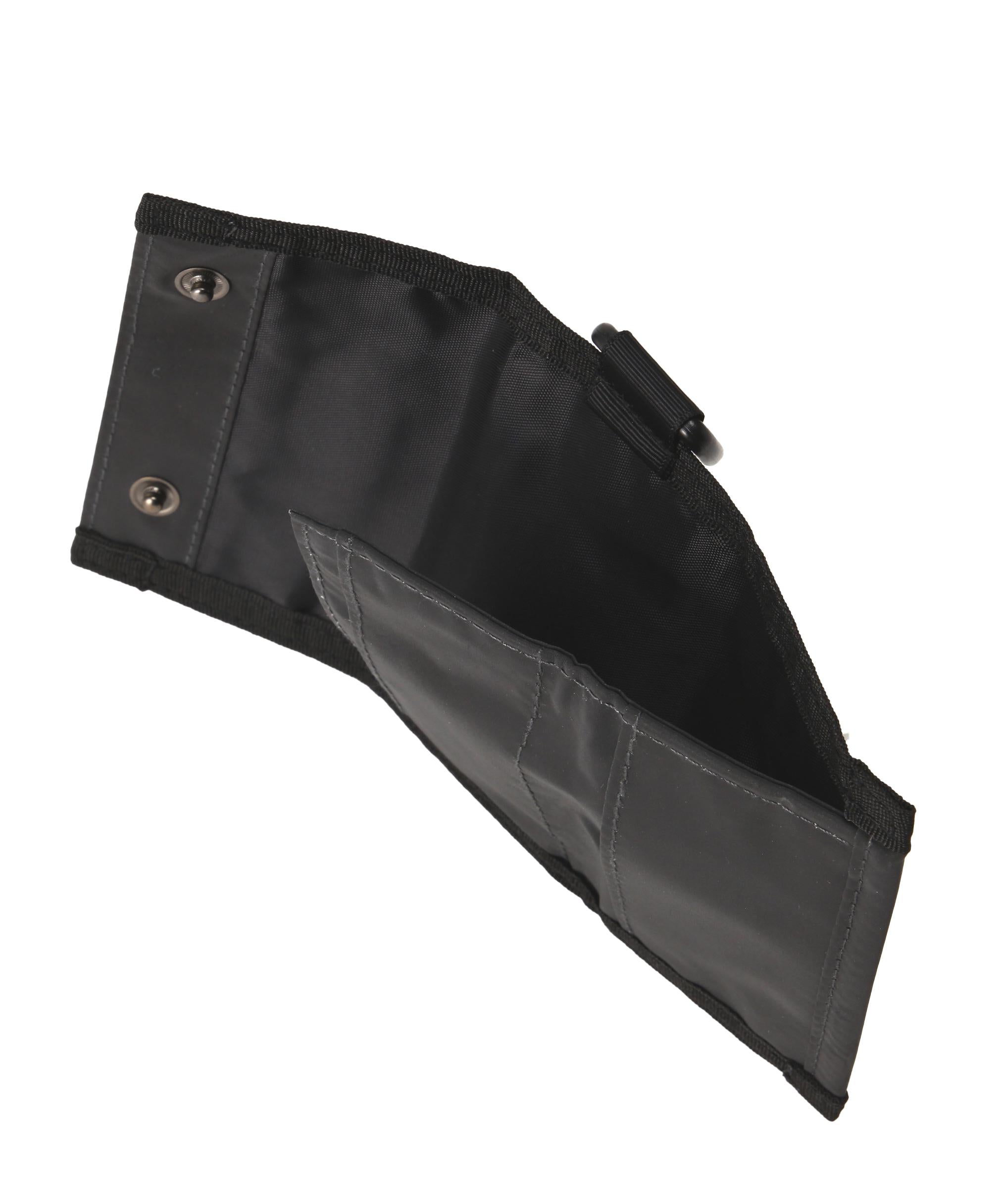 PACKING/パッキング BLACK REFLECTIVE WALLET ブラック