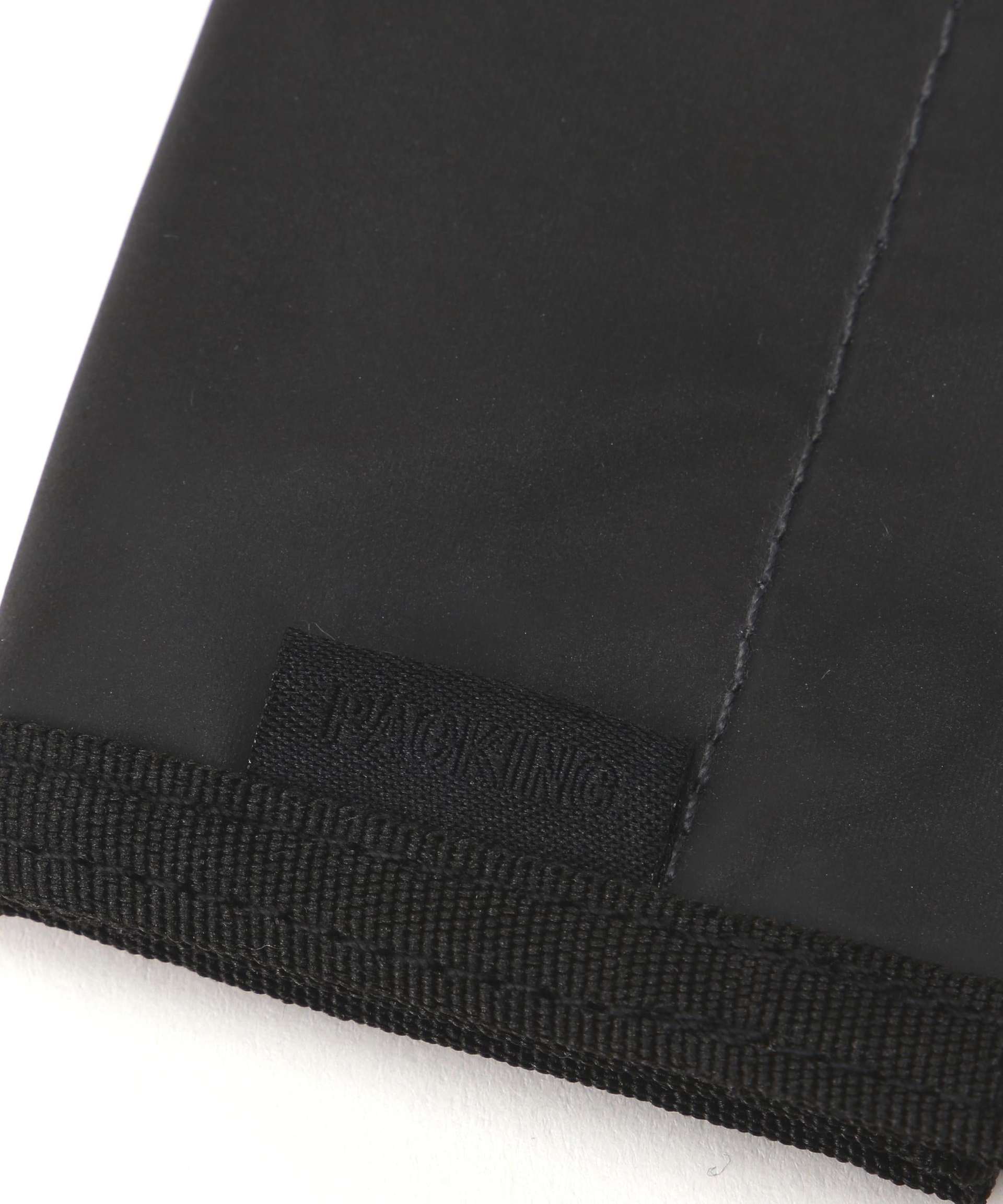 PACKING/パッキング BLACK REFLECTIVE WALLET ブラック