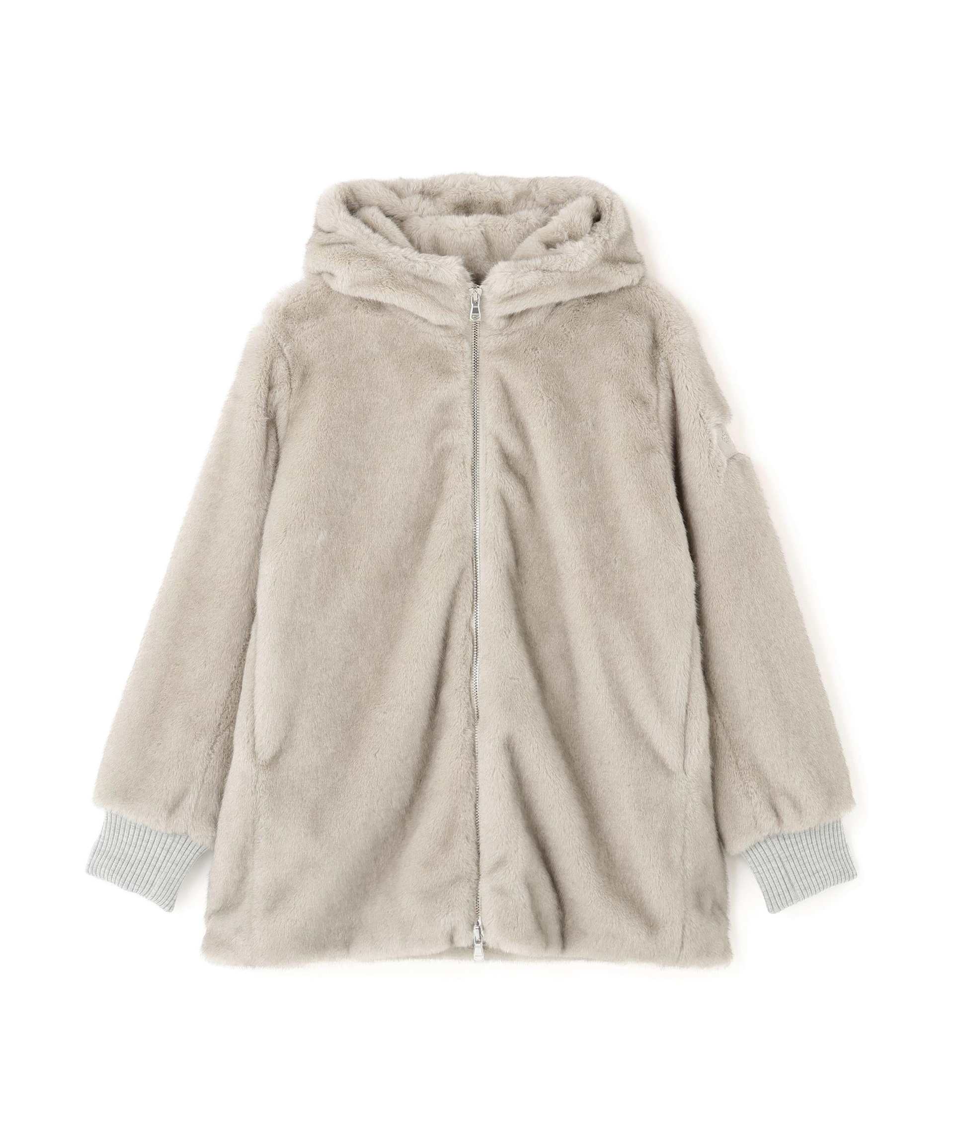 TAT>AS<タトラス A>ARIS/アラビス/ボアブルゾン ライトグレー3