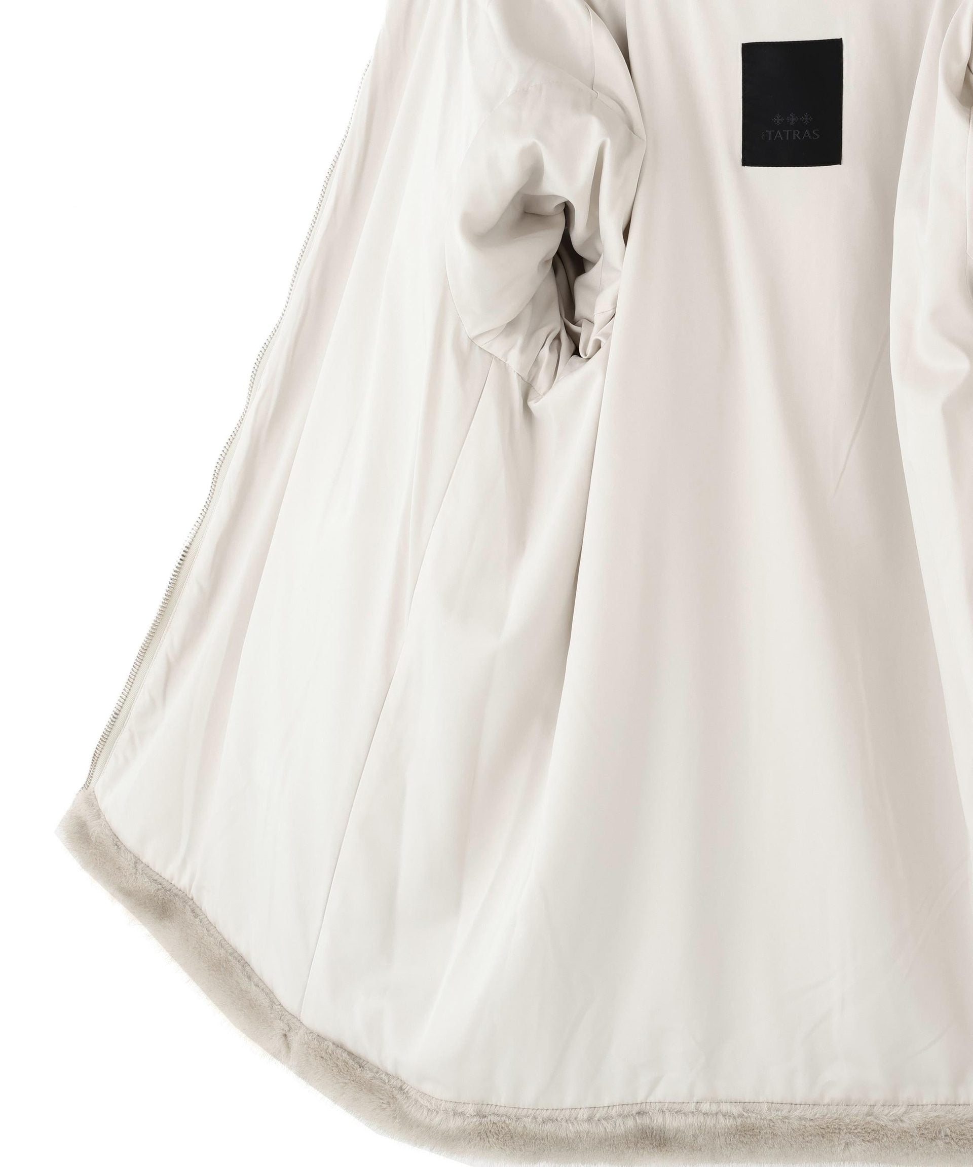 TAT>AS<タトラス A>ARIS/アラビス/ボアブルゾン ライトグレー3