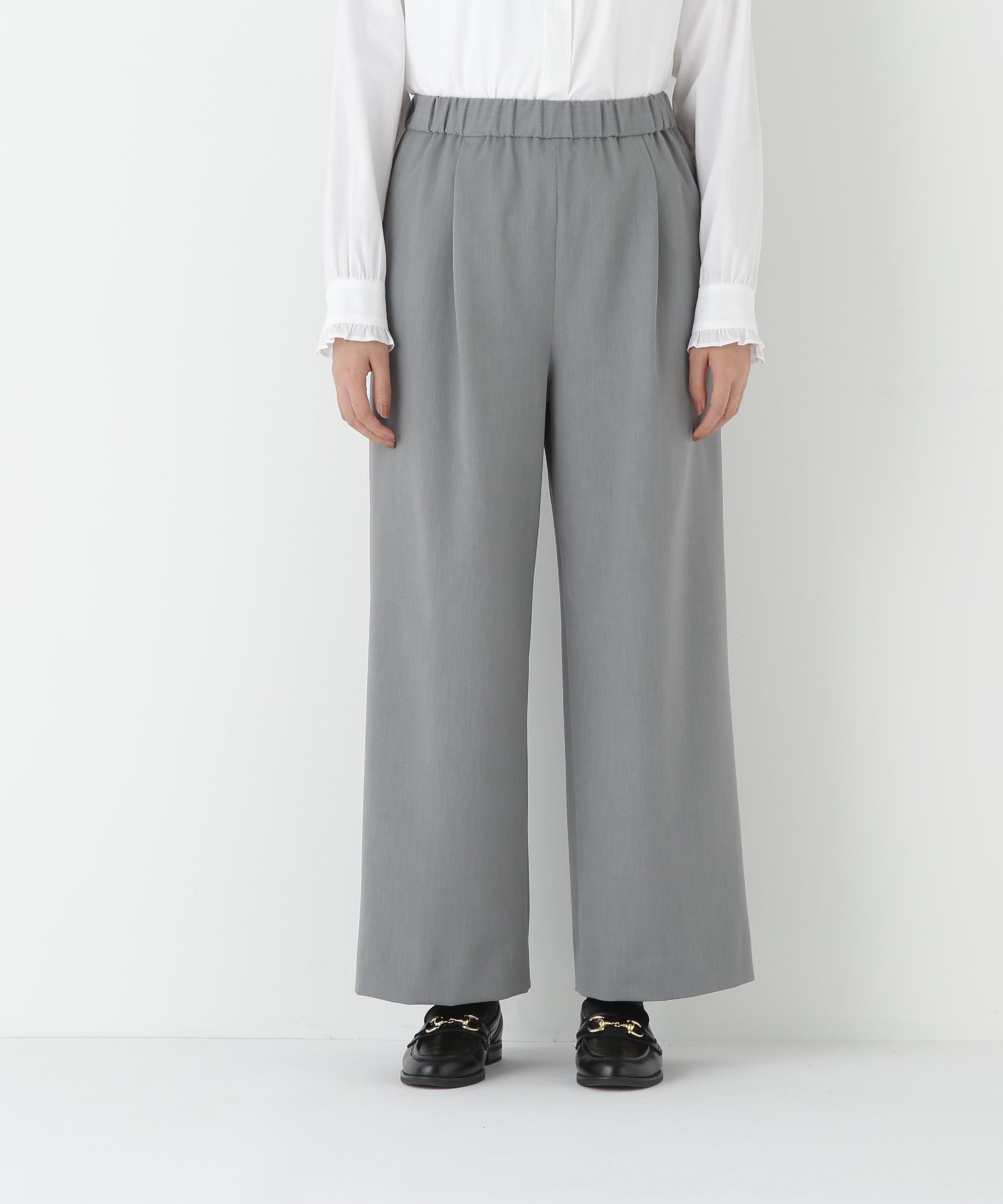 ストレッチビスチェセットアップ ライトグレー