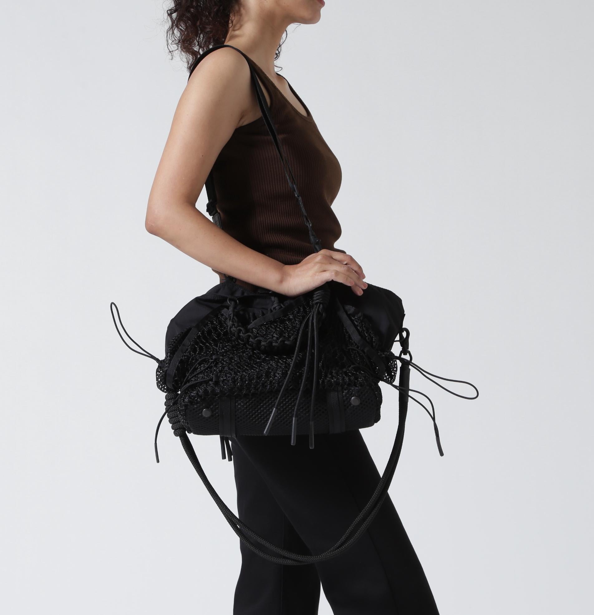 beautiful people/ビューティフルピープル/over engineering tote bag ブラック