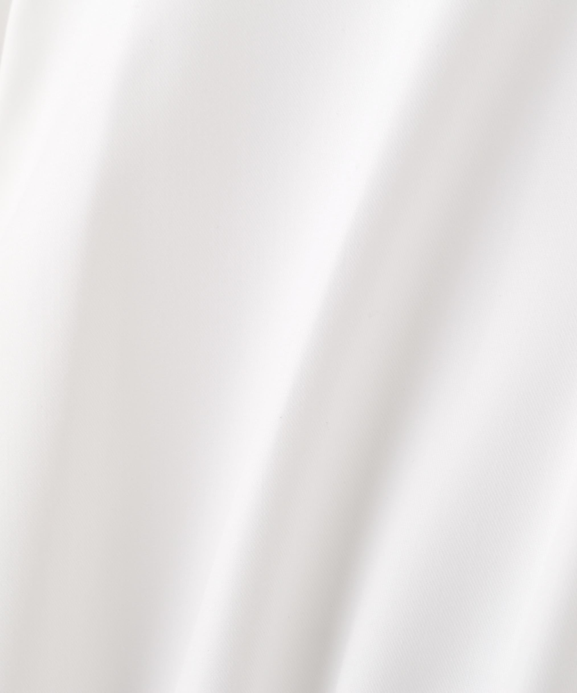 サイドリボンダブルカラーシャツ ホワイト