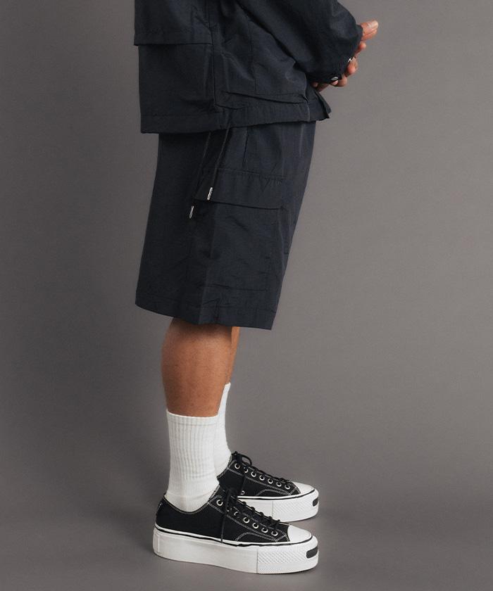 FR(13)NDS/フレンズ/NYLON SHORTS ブラック