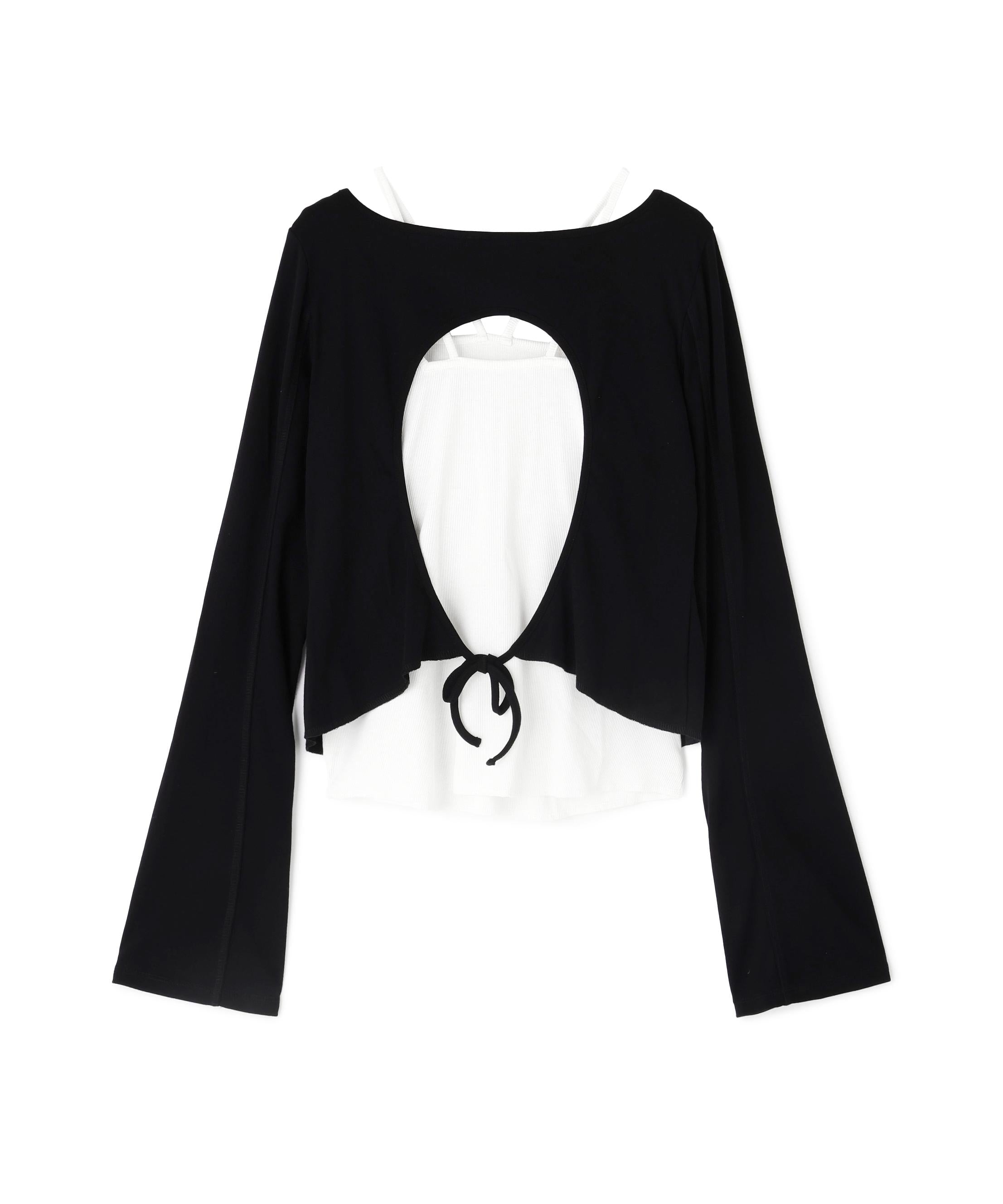 AULA/アウラ/別注トップス ブラック