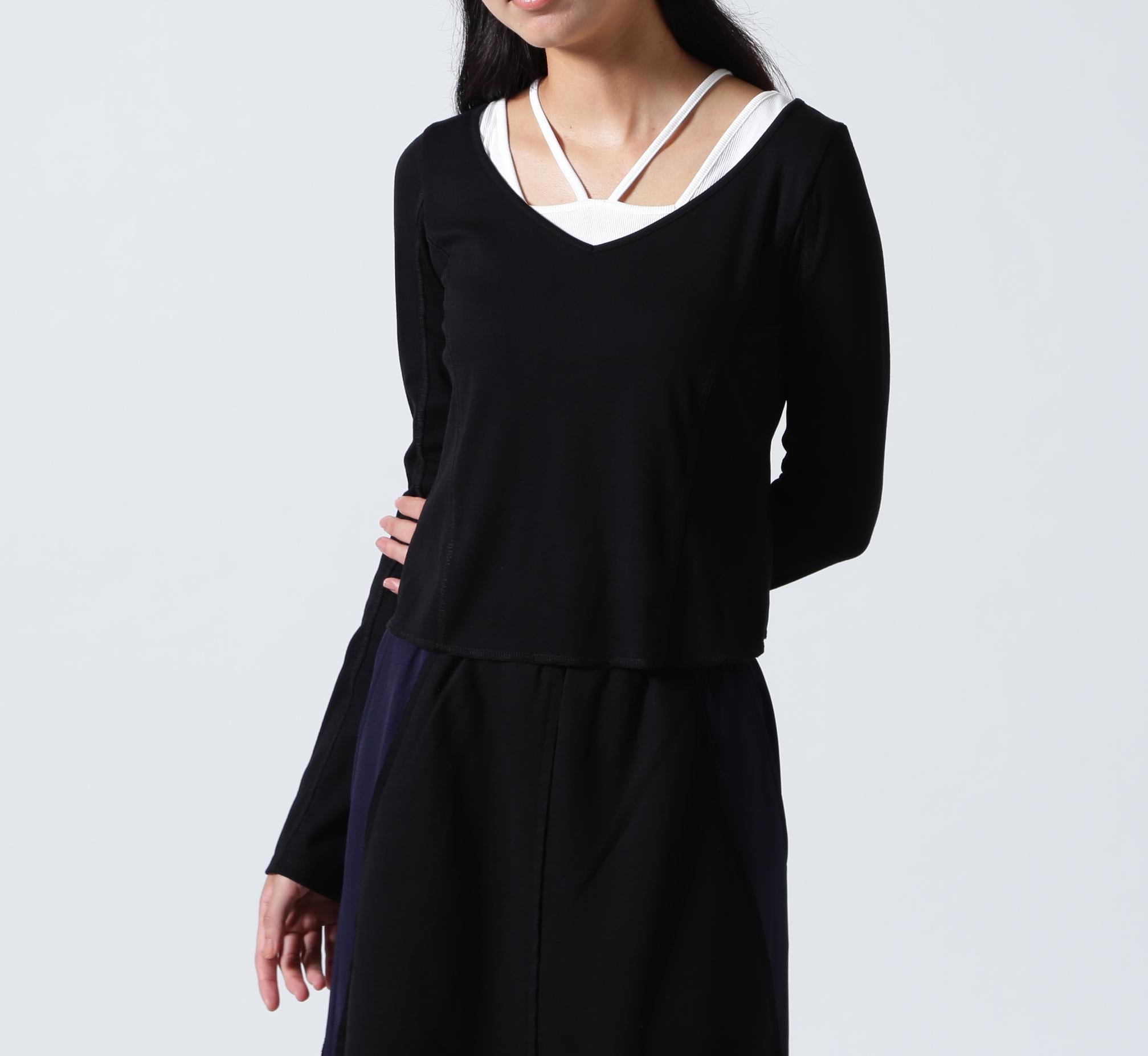 AULA/アウラ/別注トップス ブラック