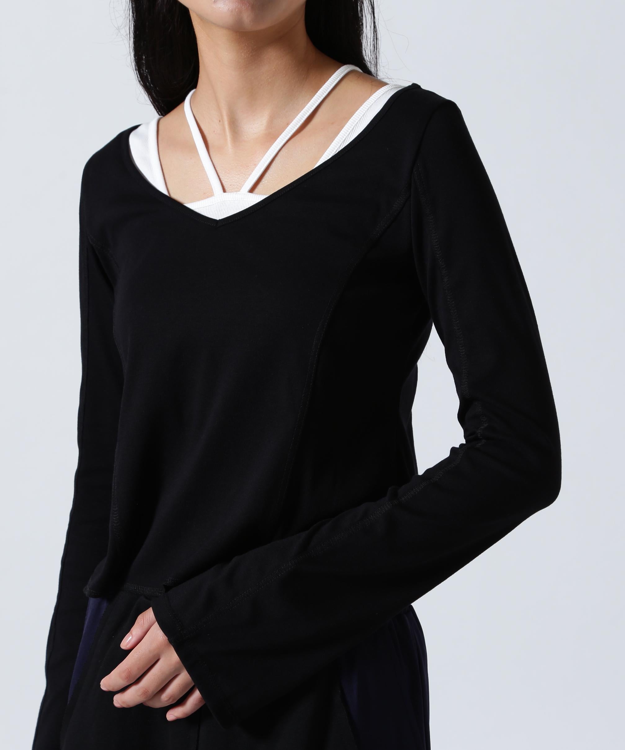 AULA/アウラ/別注トップス ブラック