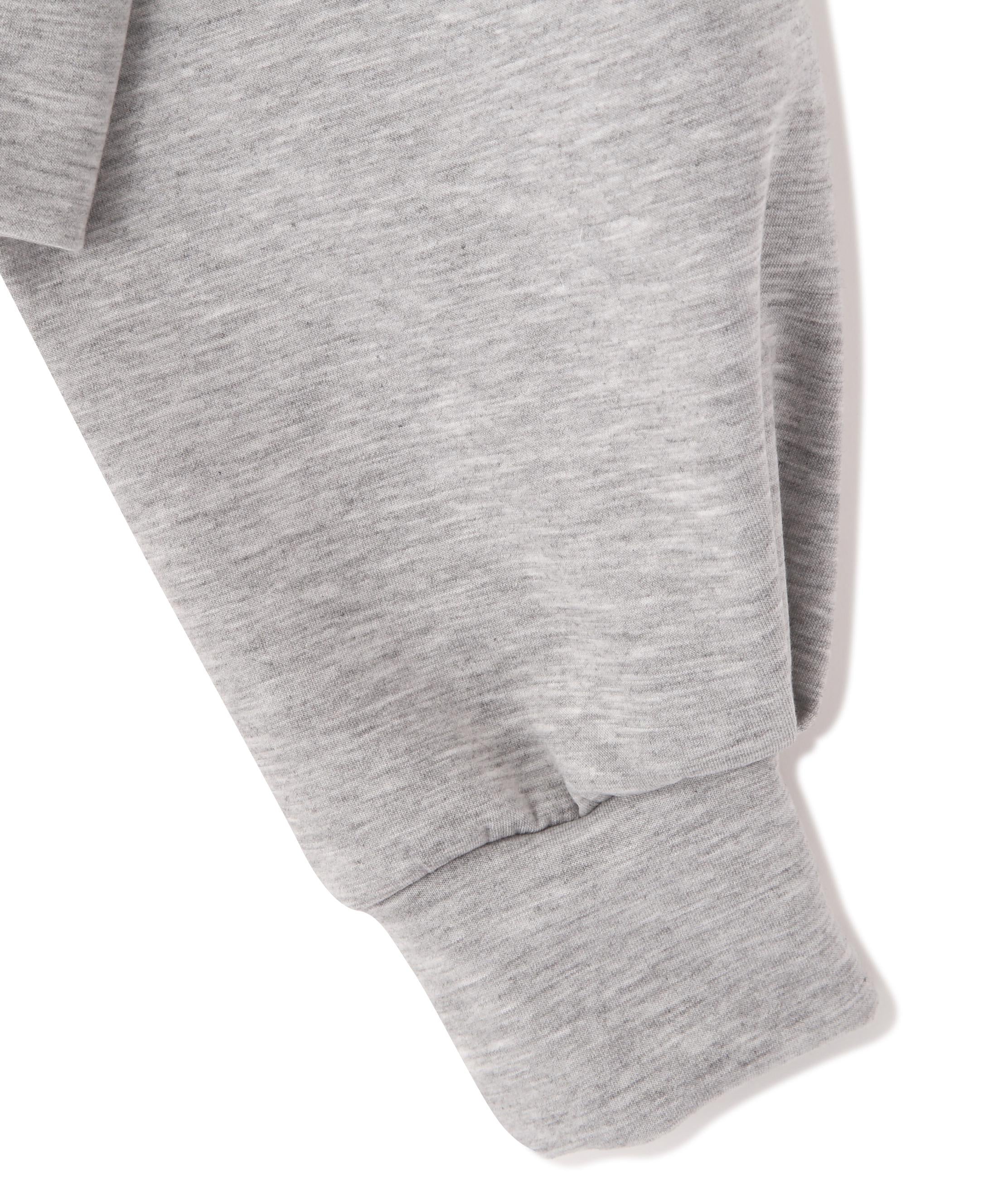 ダイバーセットアップ フリルパーカー グレー