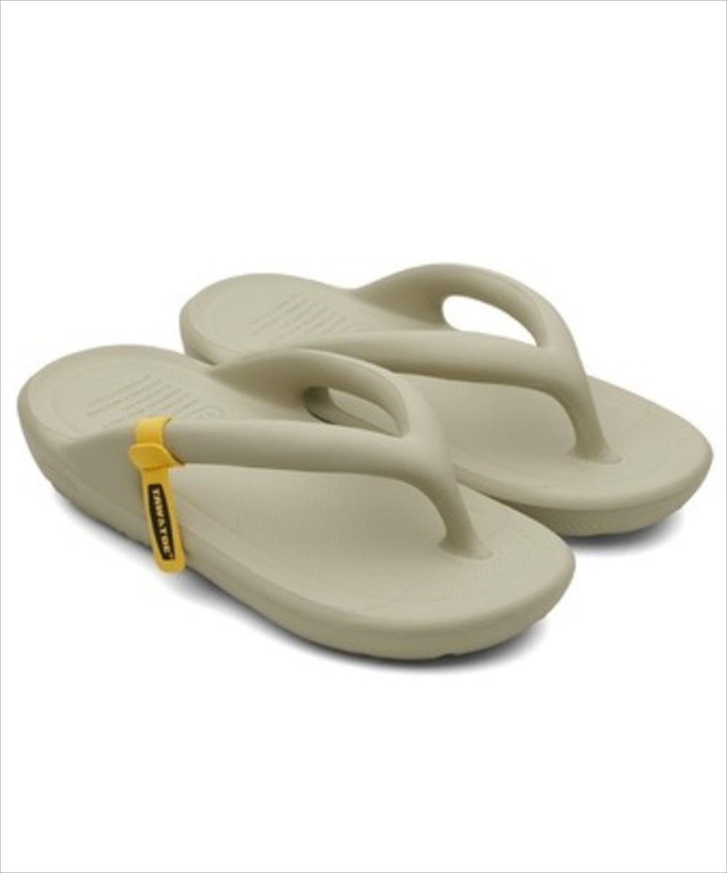 TAW&TOE/トーアンドトー/ZE>OVITY FLIP FLOP OG サンダル ベージュ