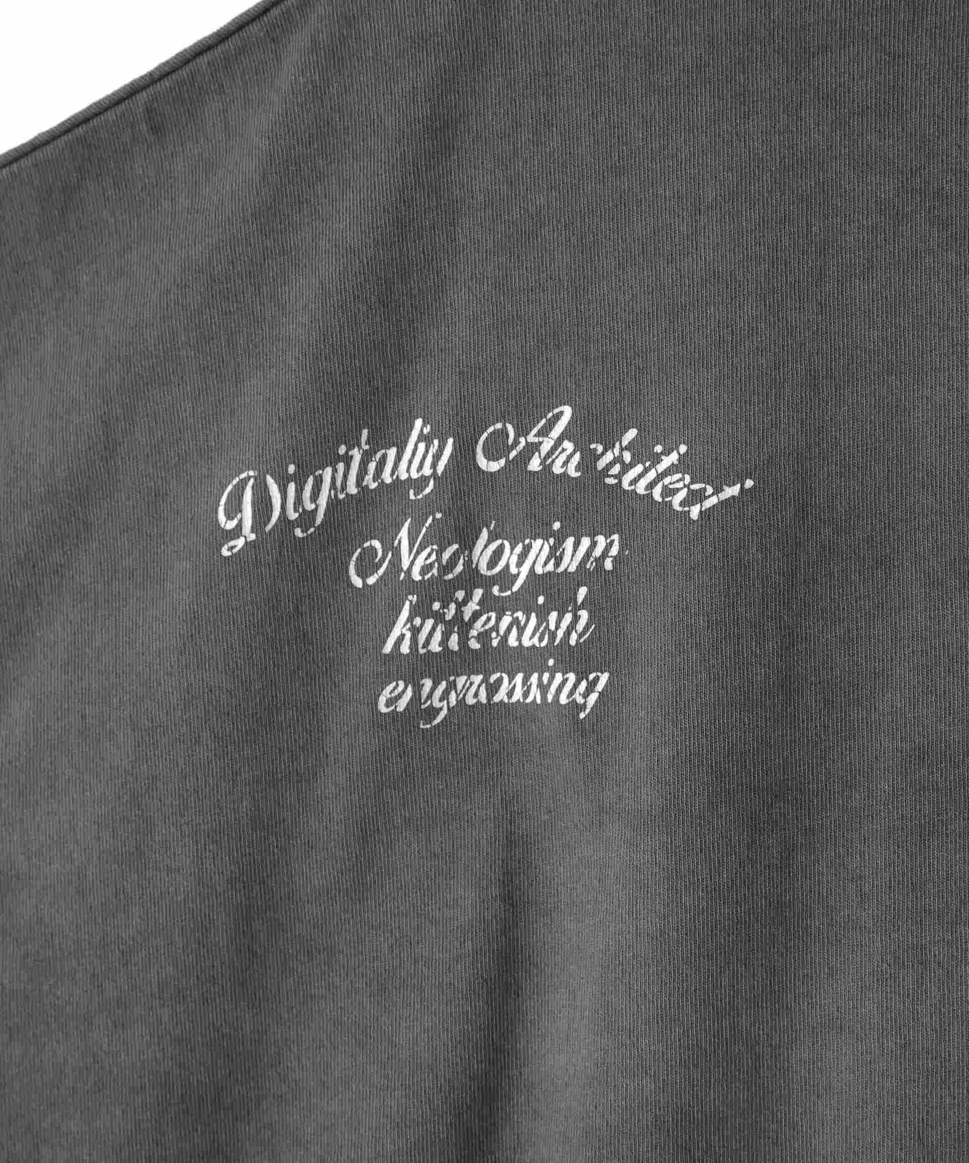 WER&DEPOT限定/DankeSchon/活性染タイガー S/S Tee ブラック