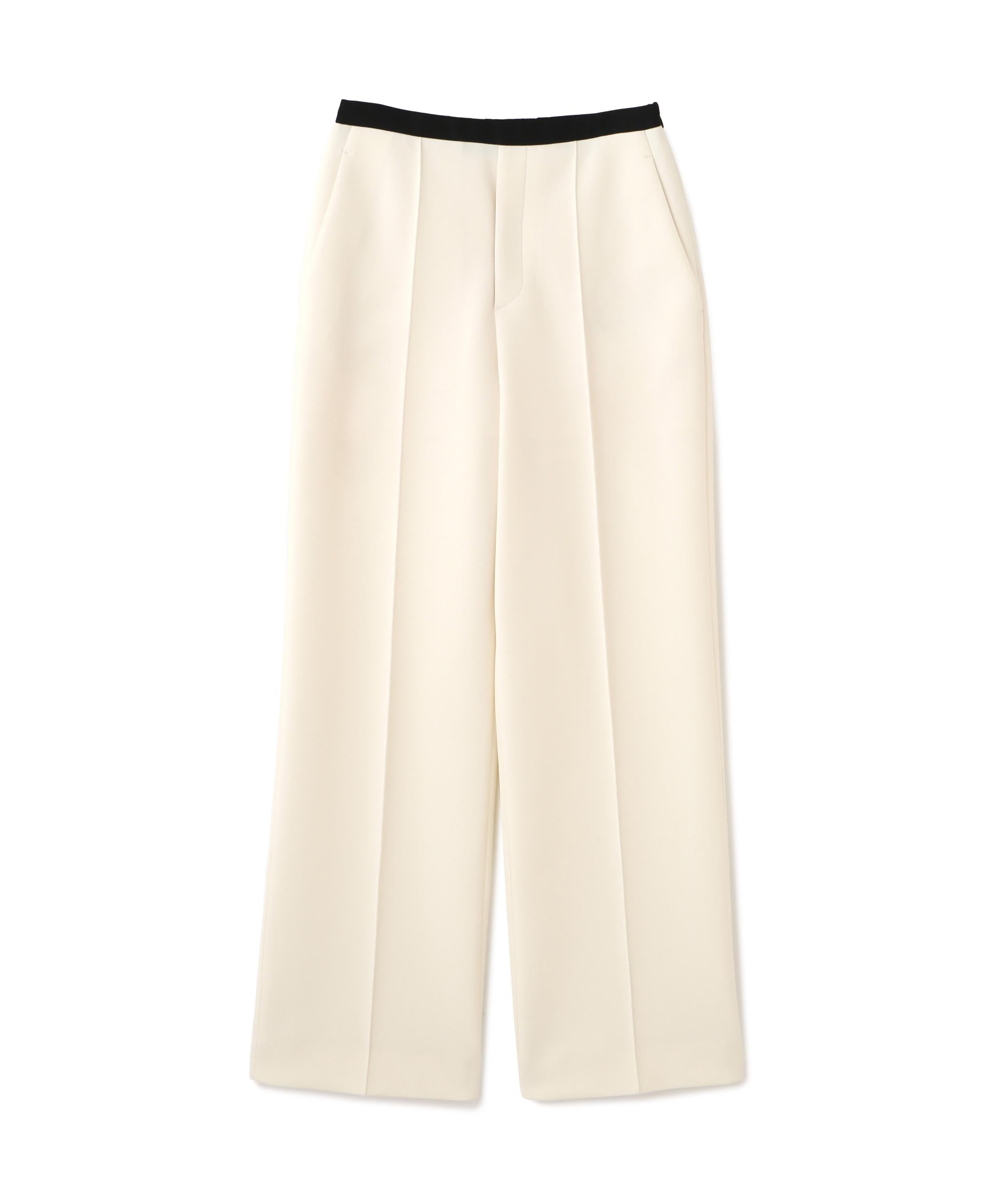 ◆ピンタックダンボールパンツ エクリュ1