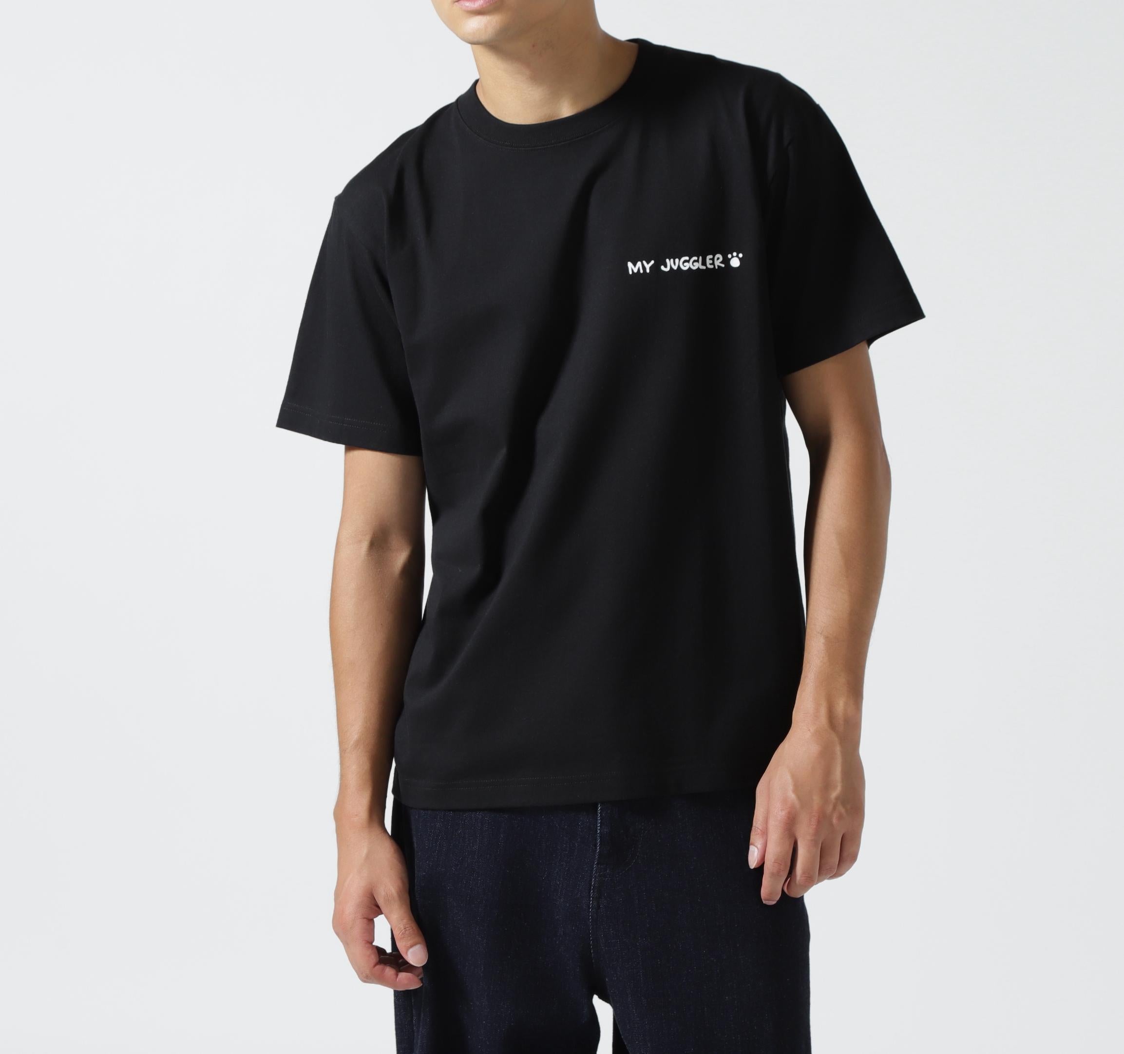 guenika/ゲルニカ/GO!GO!CHANCE MY JUGGLE> T ブラック