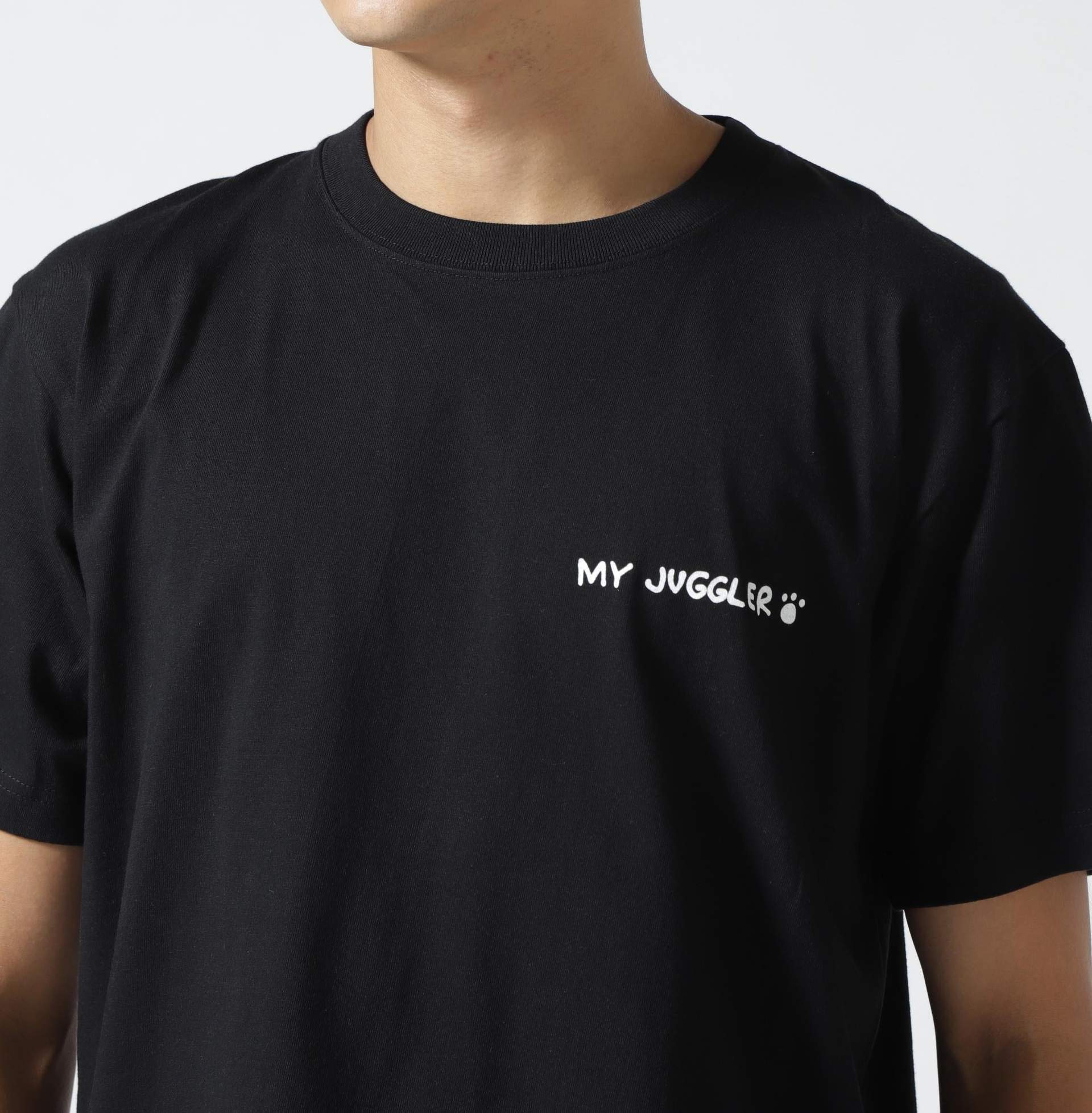 guenika/ゲルニカ/GO!GO!CHANCE MY JUGGLE> T ブラック