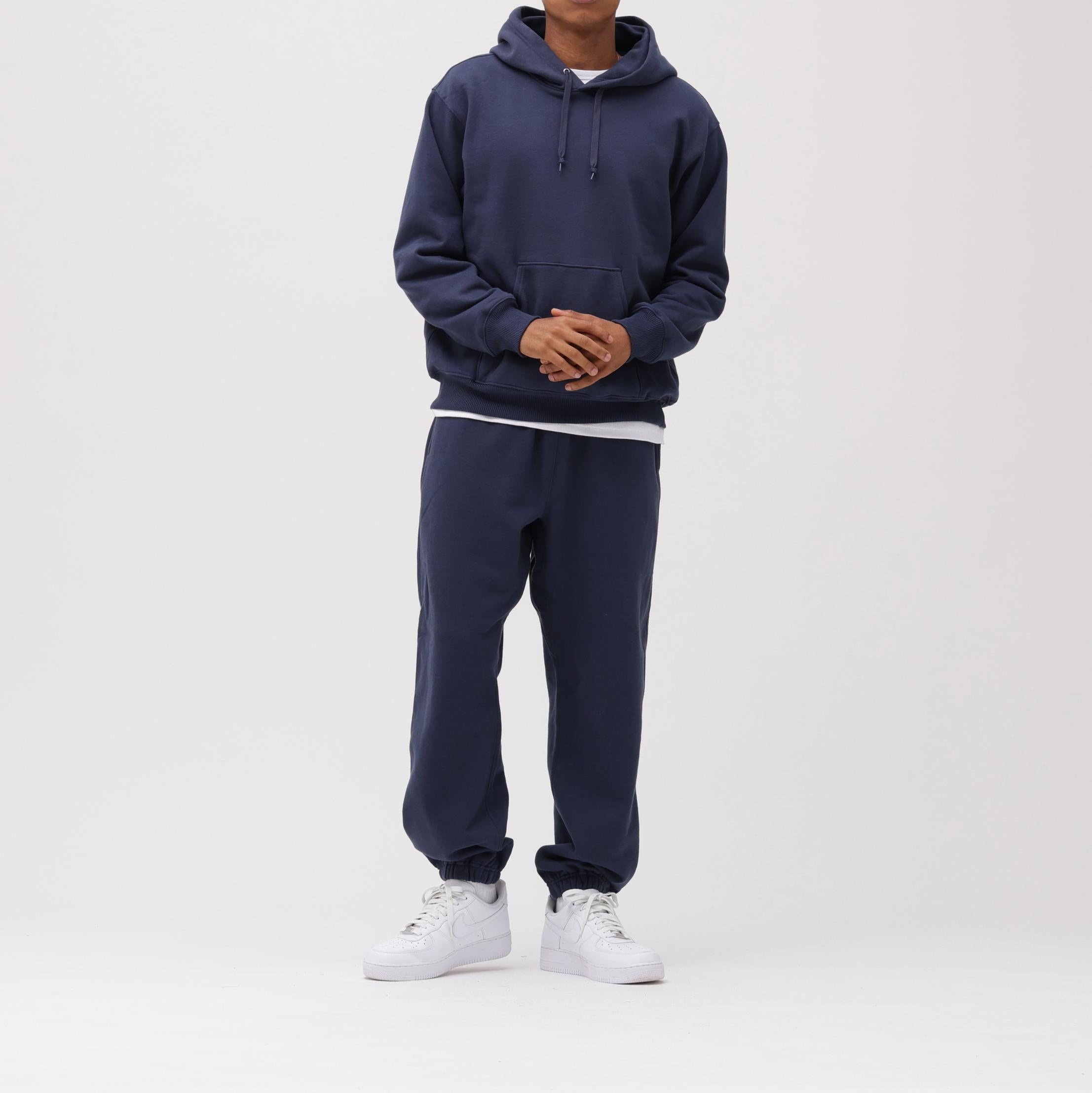 《DAILY/デイリー》PULLOVER SWEAT PARKA / プルオーバー スウェット パーカー / AVIREX / アヴィレック ネイビー