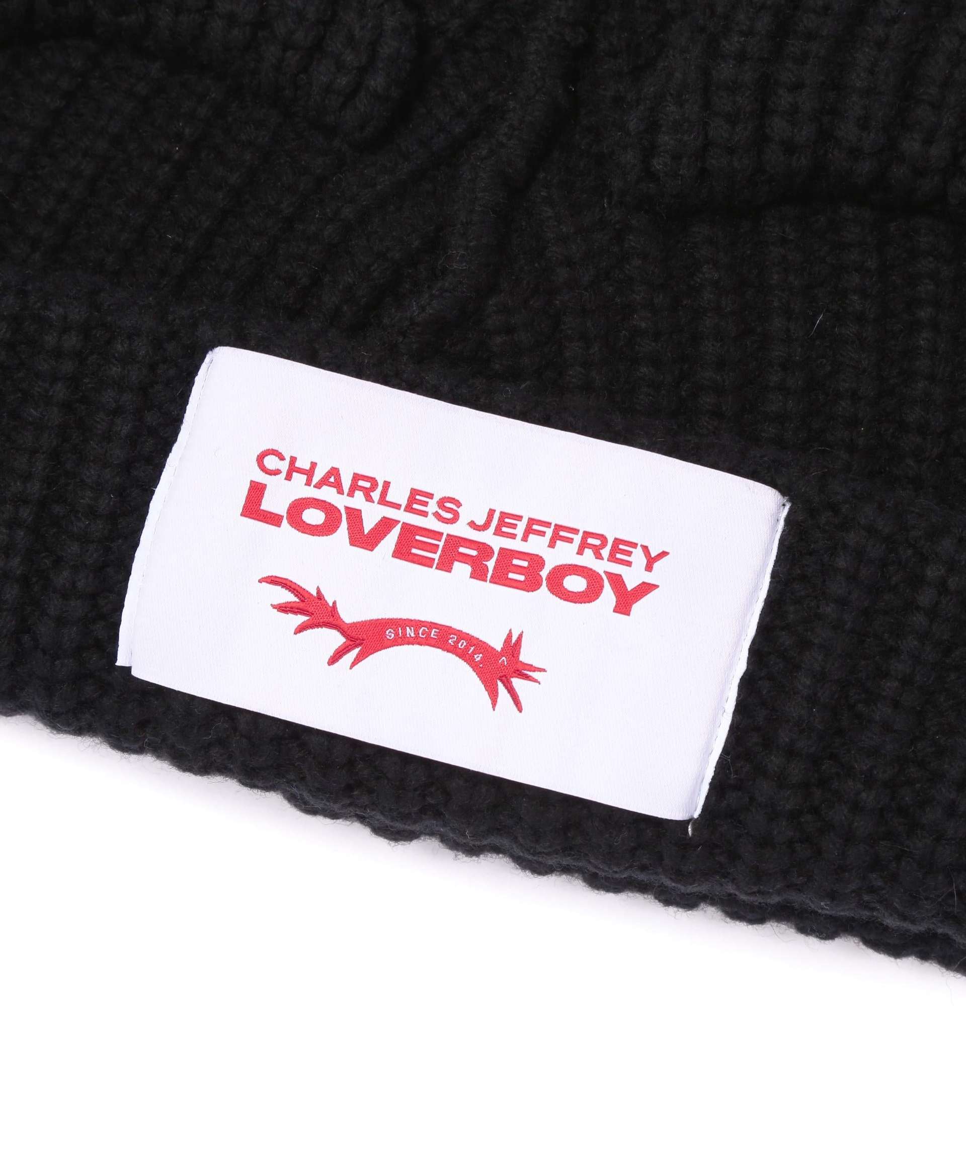 Charles Jeffrey LOVERBOY/チャールズジェフリーラバーボーイ/CHUNKY EARS BEANIE ブラック