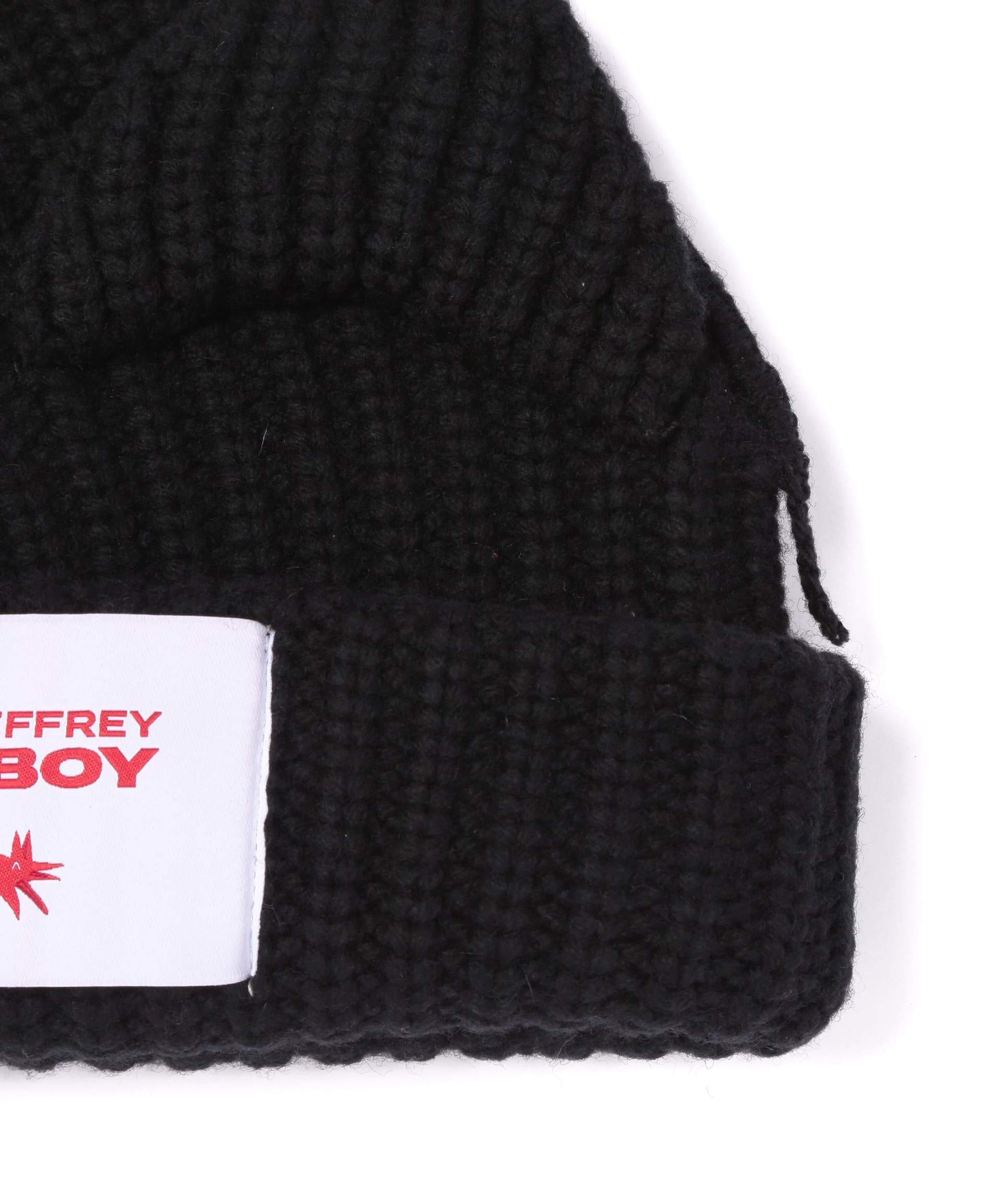 Charles Jeffrey LOVERBOY/チャールズジェフリーラバーボーイ/CHUNKY EARS BEANIE ブラック