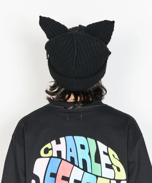 Charles Jeffrey LOVERBOY/チャールズジェフリーラバーボーイ/CHUNKY EARS BEANIE ブラック