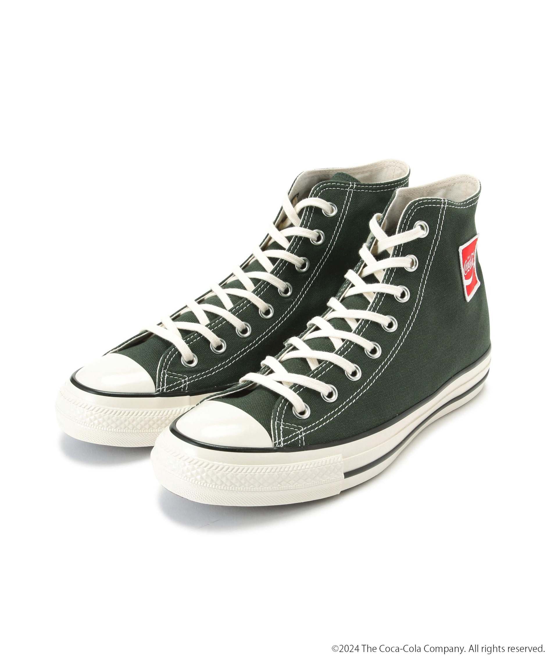 《CONVE>SE / コンバース》ALL STA> US Coca-Cola CK HI / ALL STA> US Coca-Cola ダークグリーン