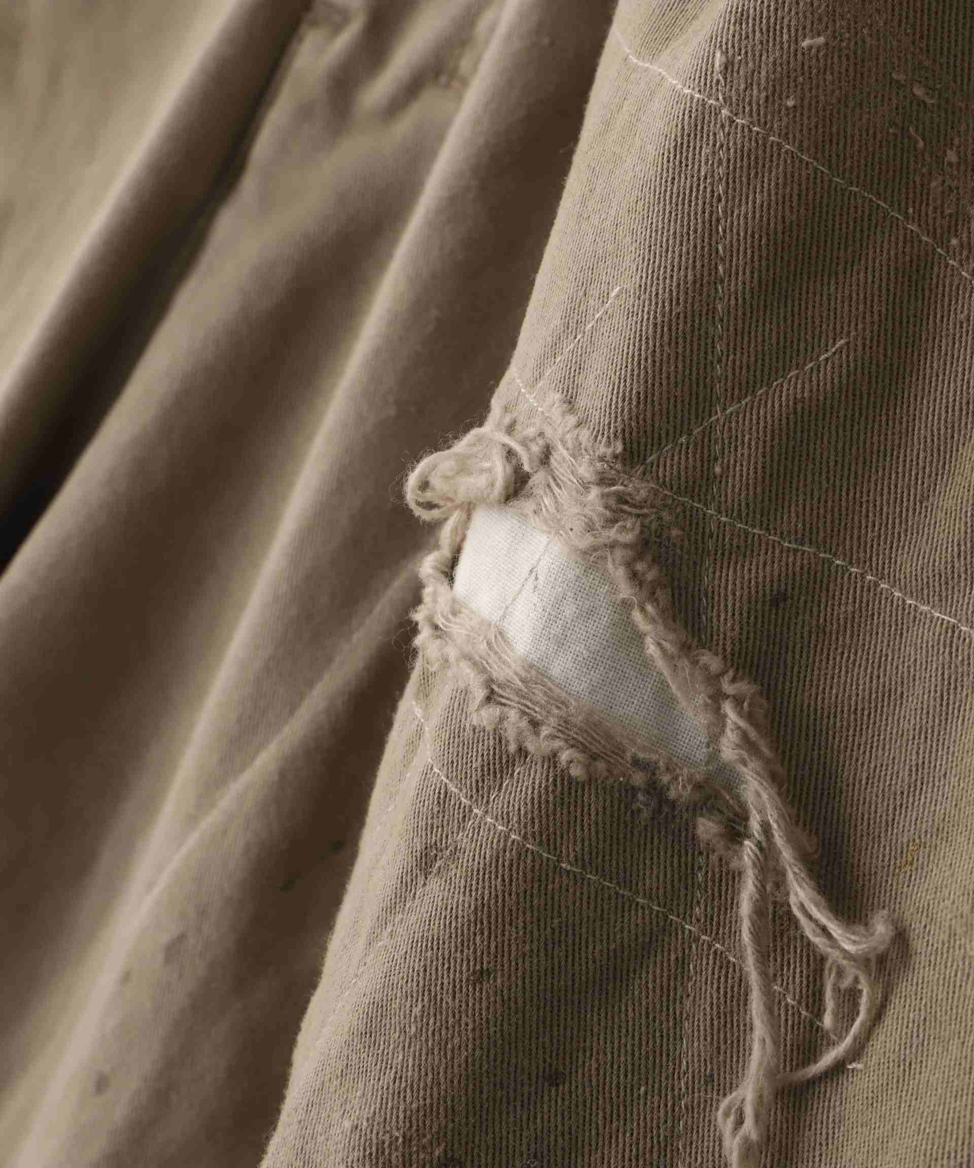 ANCELLM/アンセルム/>EMAKE WIDE CHINO T>OUSE>S ブラウン