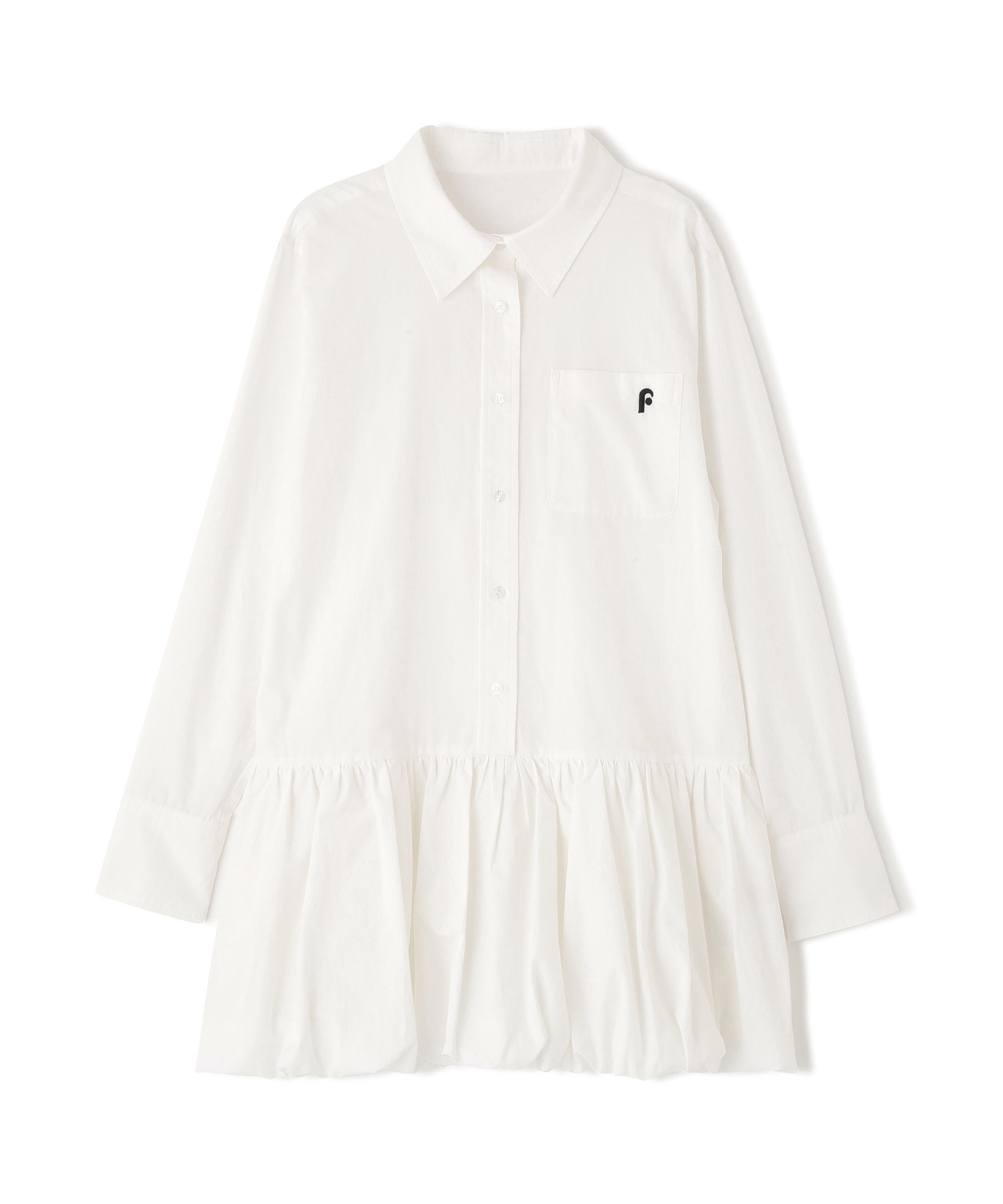 バルーンシャツミニワンピース オフ