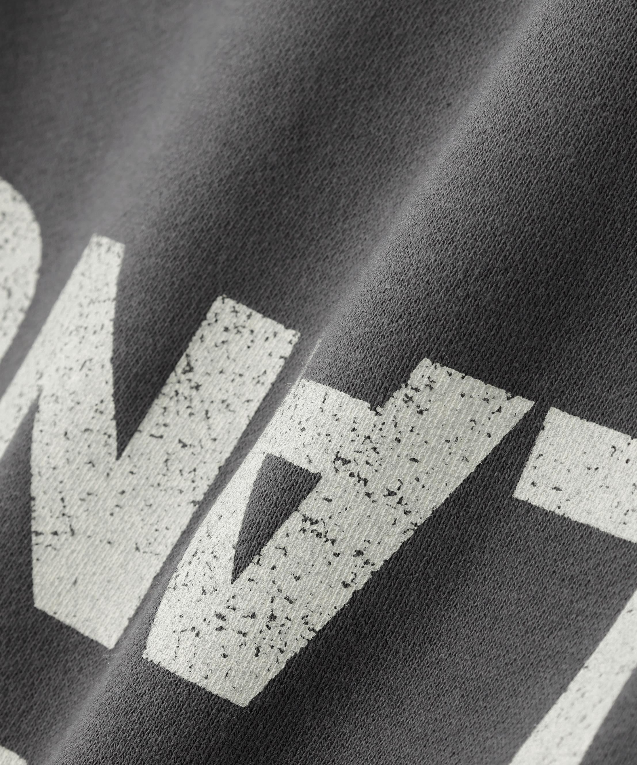 MITSUKI/ミツキ/ロゴ入りリメイク風スカート グレー