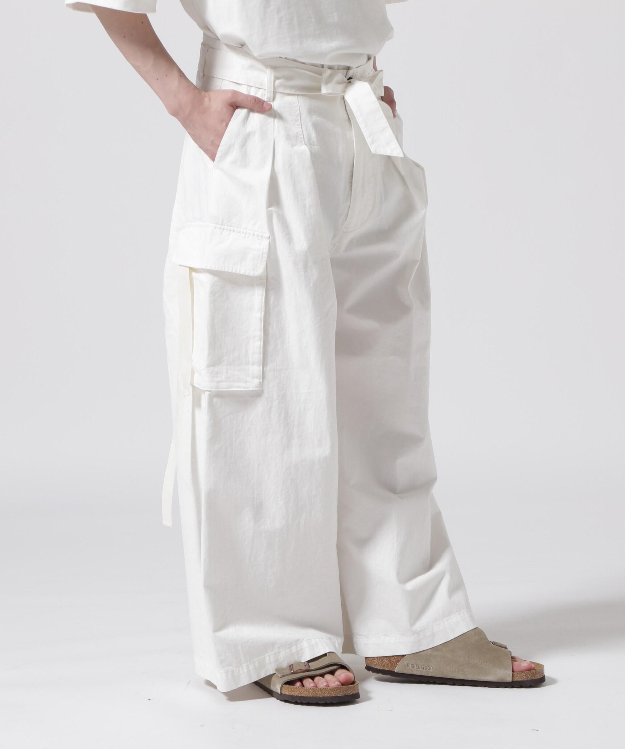 Toionie/トワロニエ/ELEPHANT CA>GO PANTS ホワイト