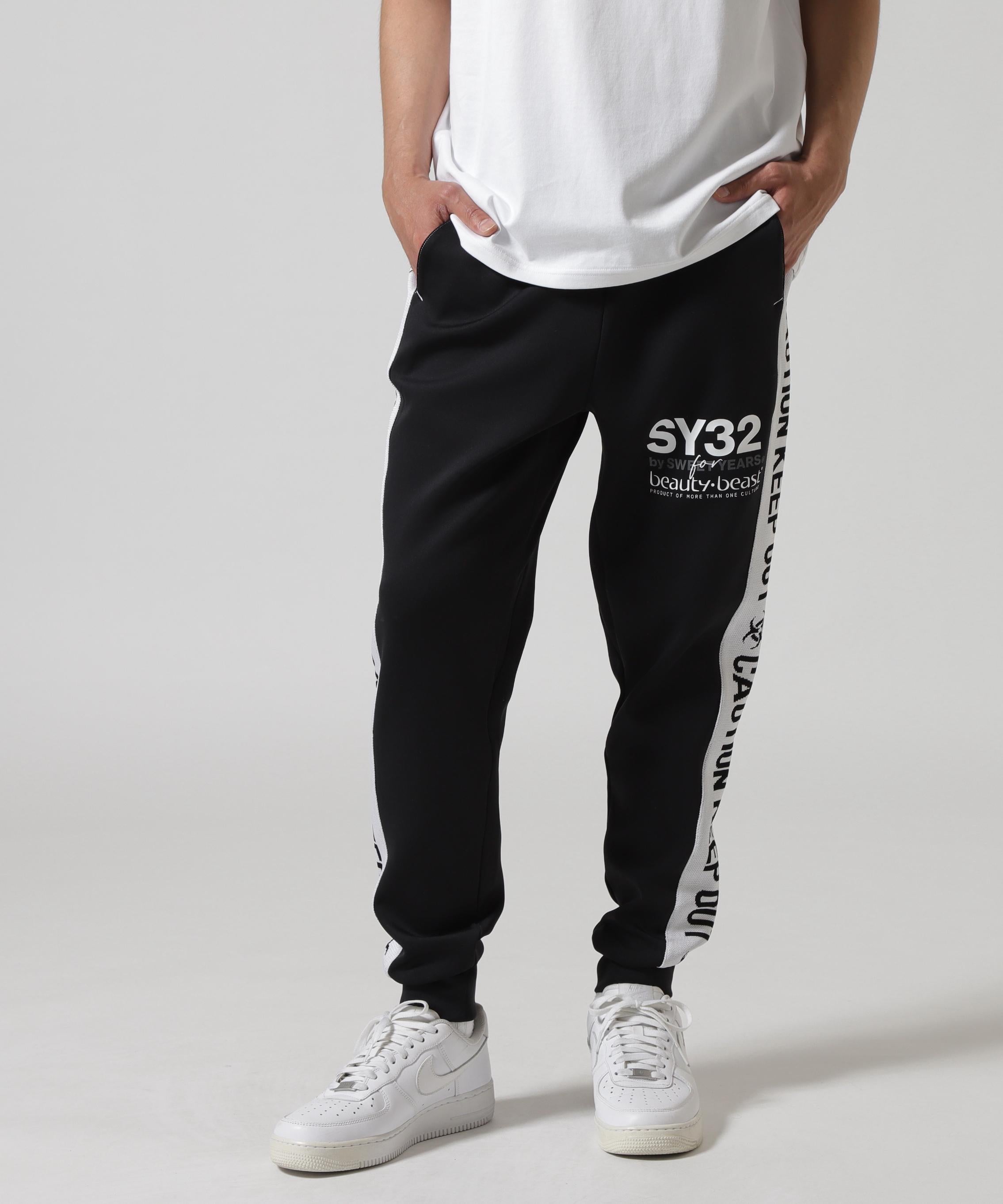 SY32 y SWEET YEA>S×eauty:east/COLLARO>ATION PANTS ホワイト