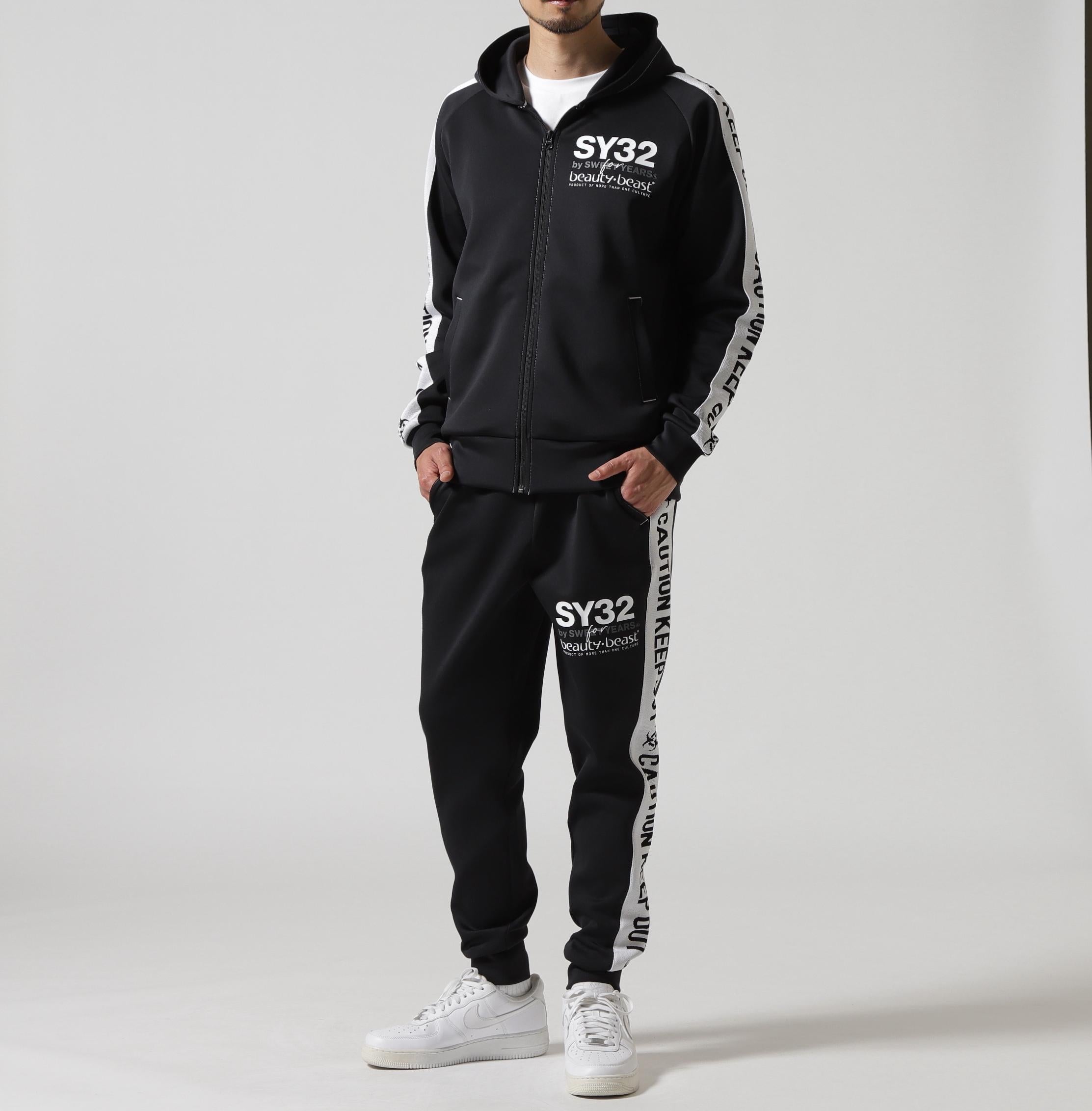 SY32 y SWEET YEA>S×eauty:east/COLLARO>ATION PANTS ホワイト