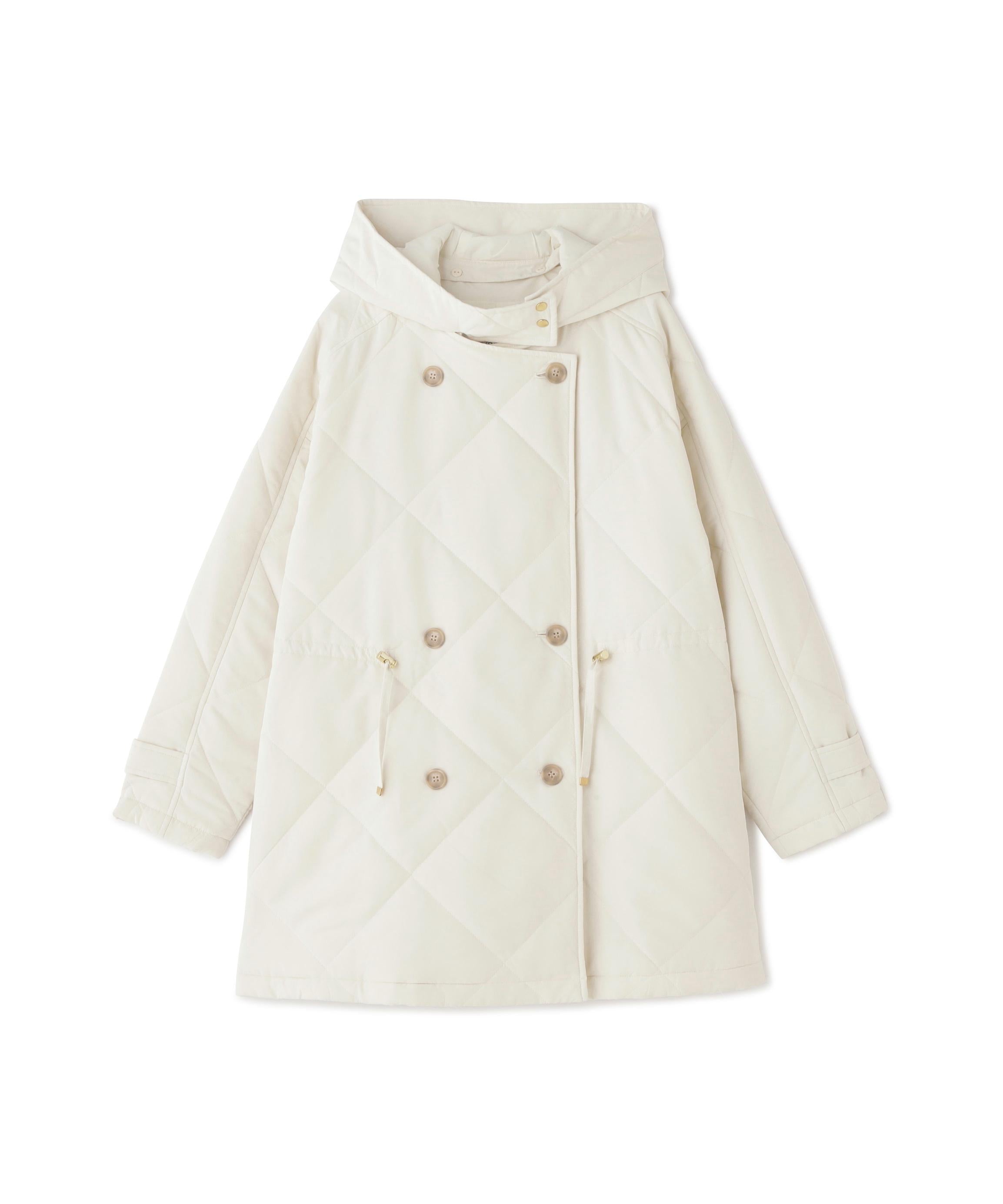 2wayダイヤキルティングブルゾン オフホワイト1