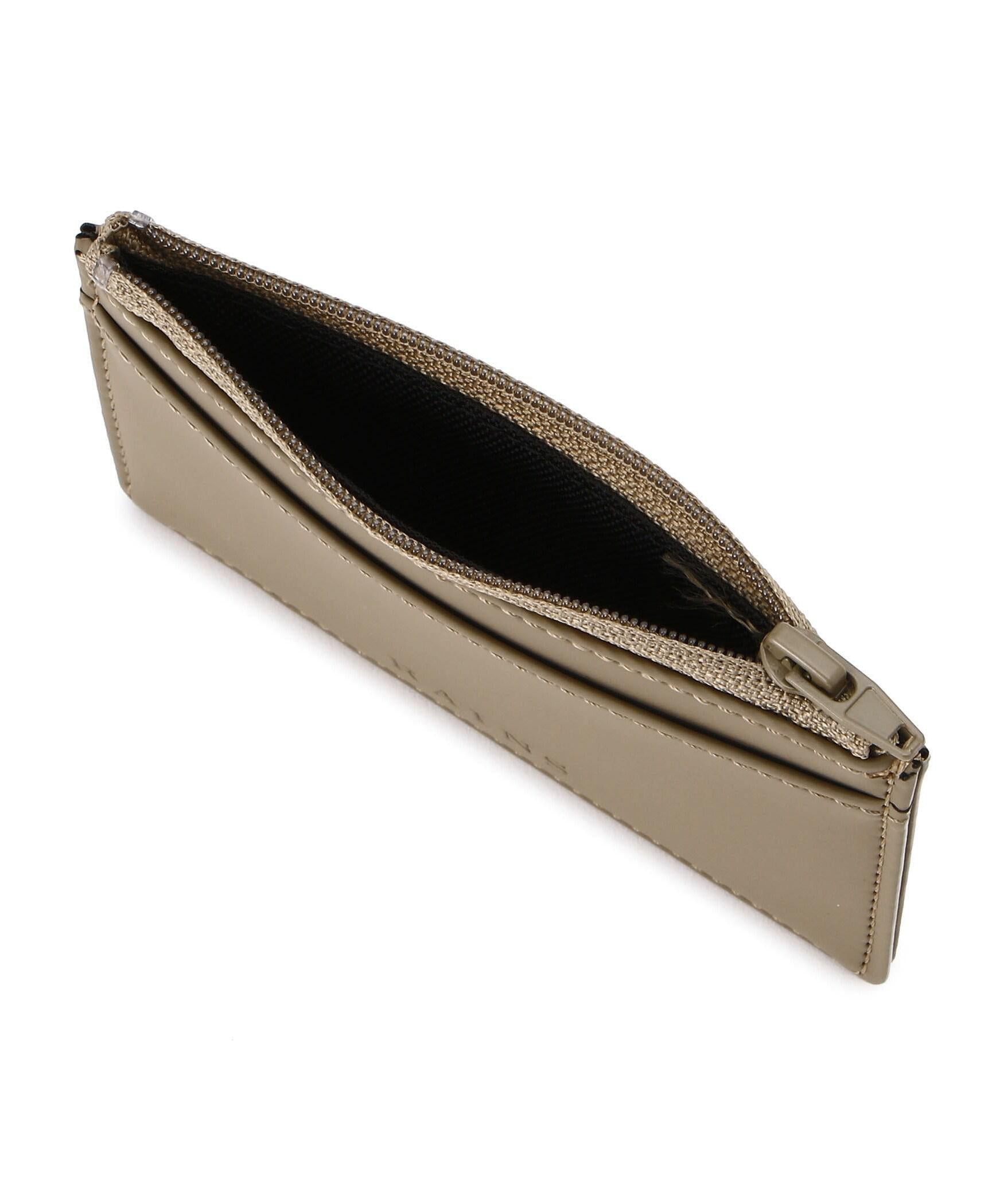 RAINS/レインズ/ZIP WALLET モカ