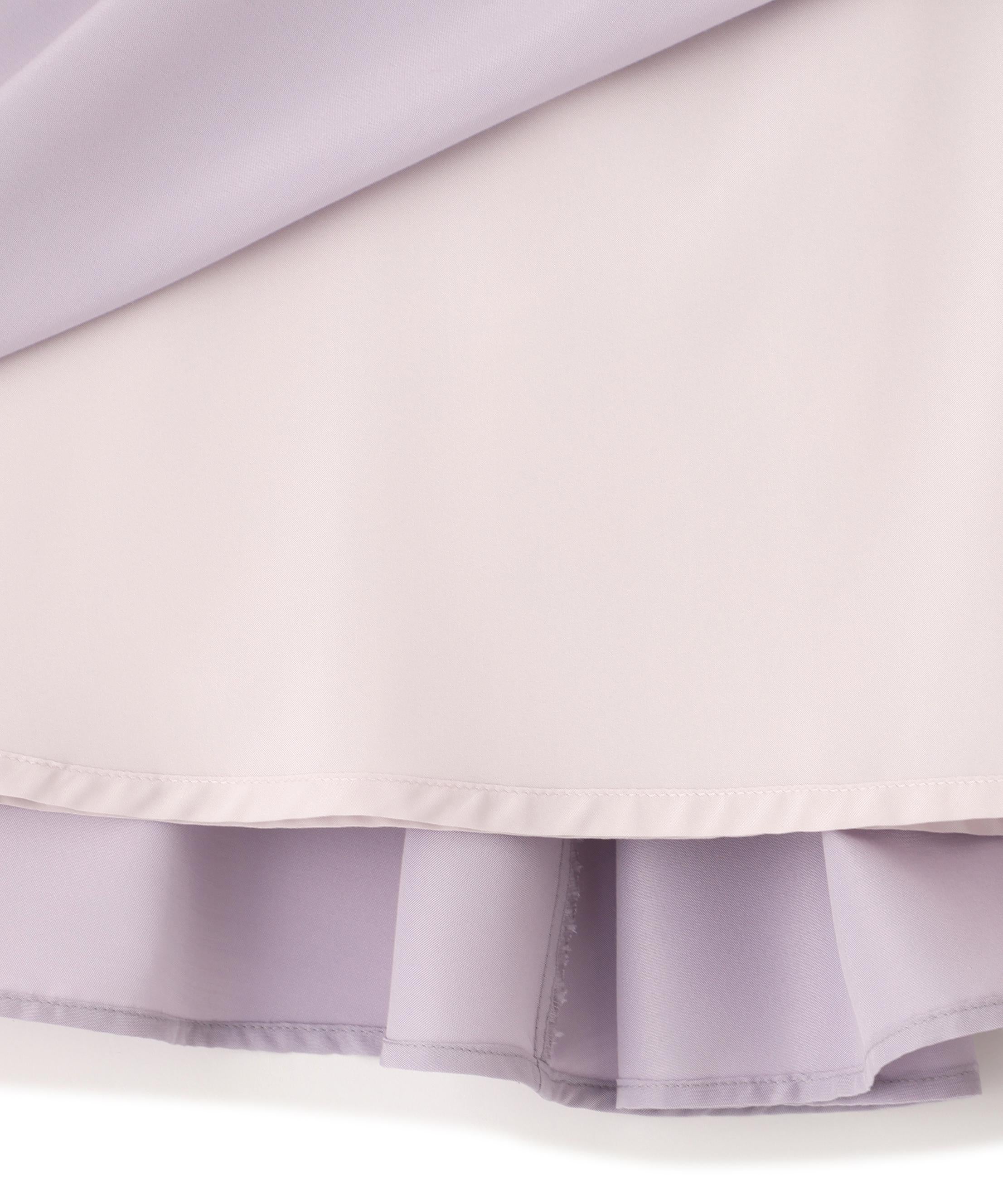 ふんわり春風フレアスカート ラベンダー