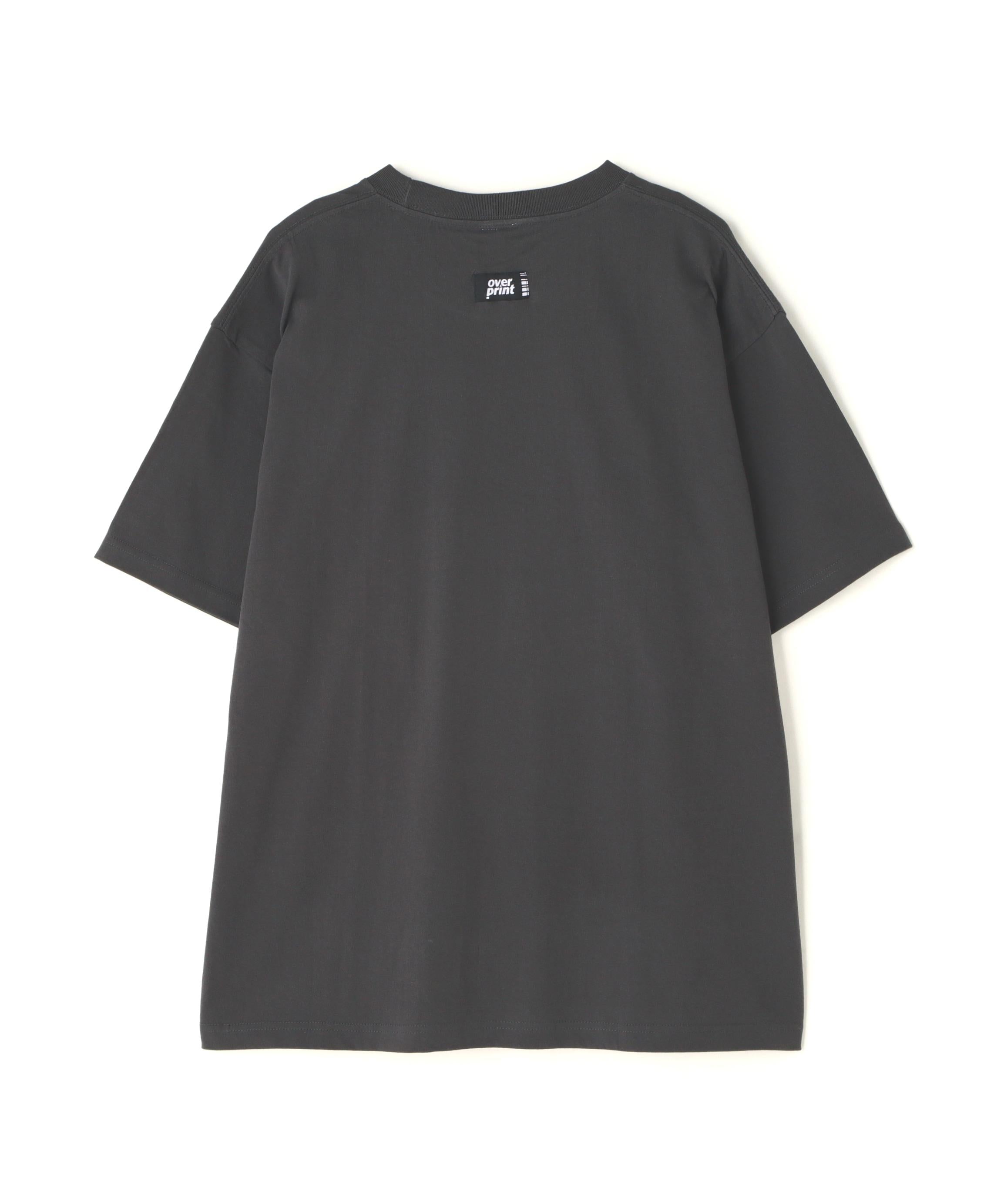 ovepint/オーバープリント/OVE> TEE チャコール