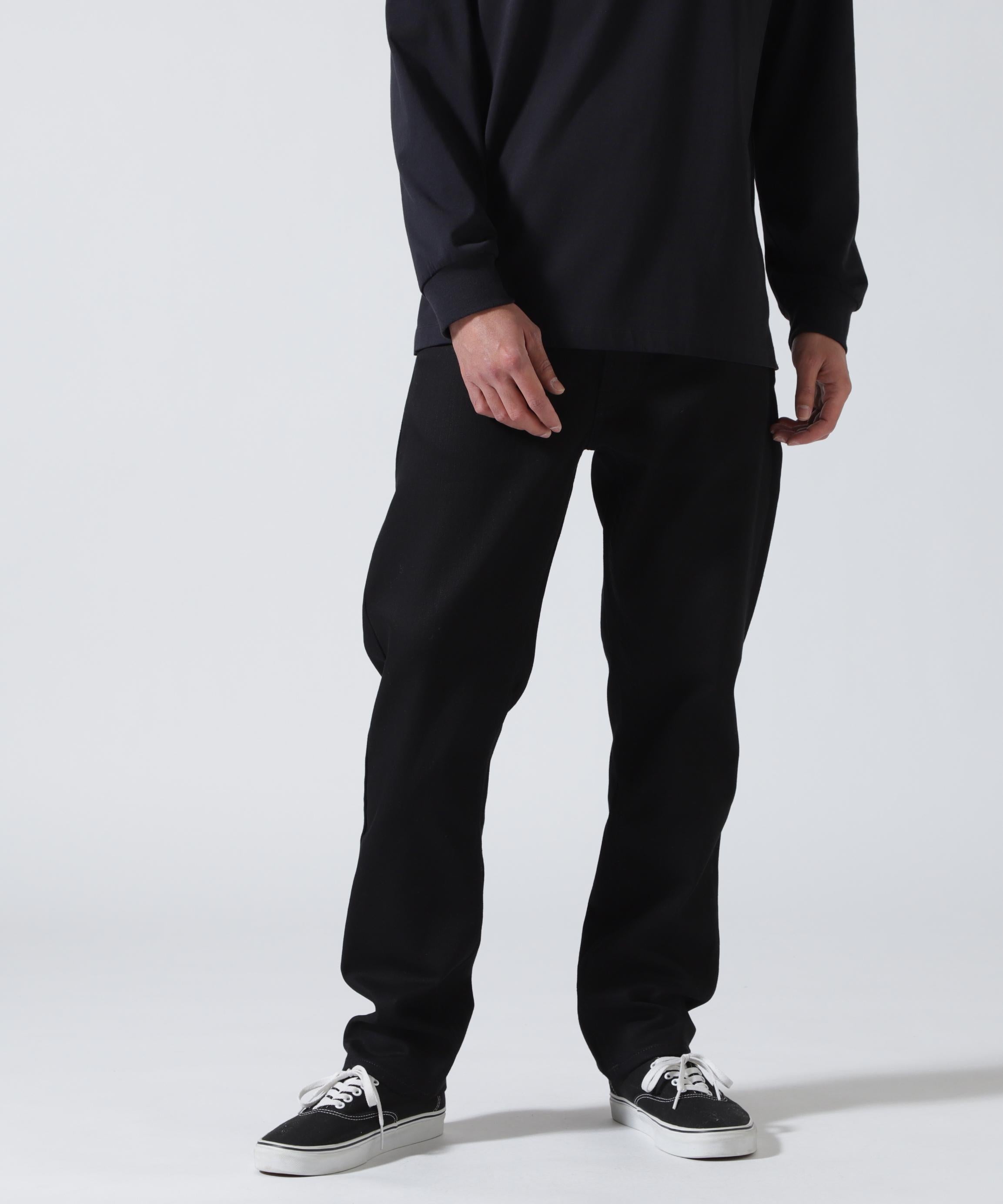 NUDIE JEANS/ヌーディージーンズ/LEAN DEAN /DRY EVER BLACK ブラック