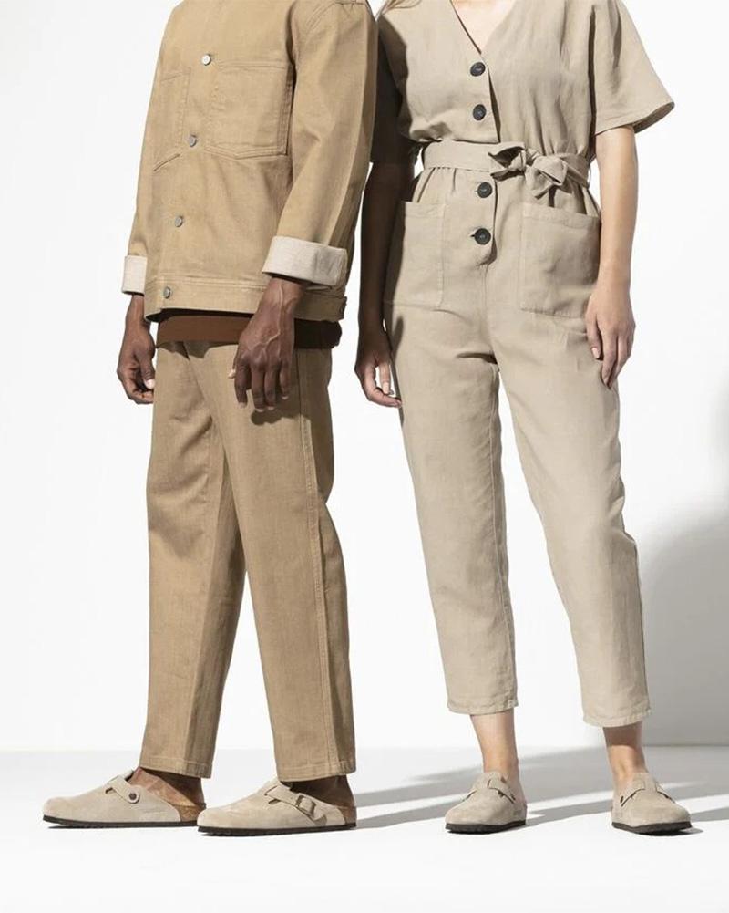 BIRKENSTOCK/ビルケンシュトック/BOSTON/スエードレザー - トープ ベージュ