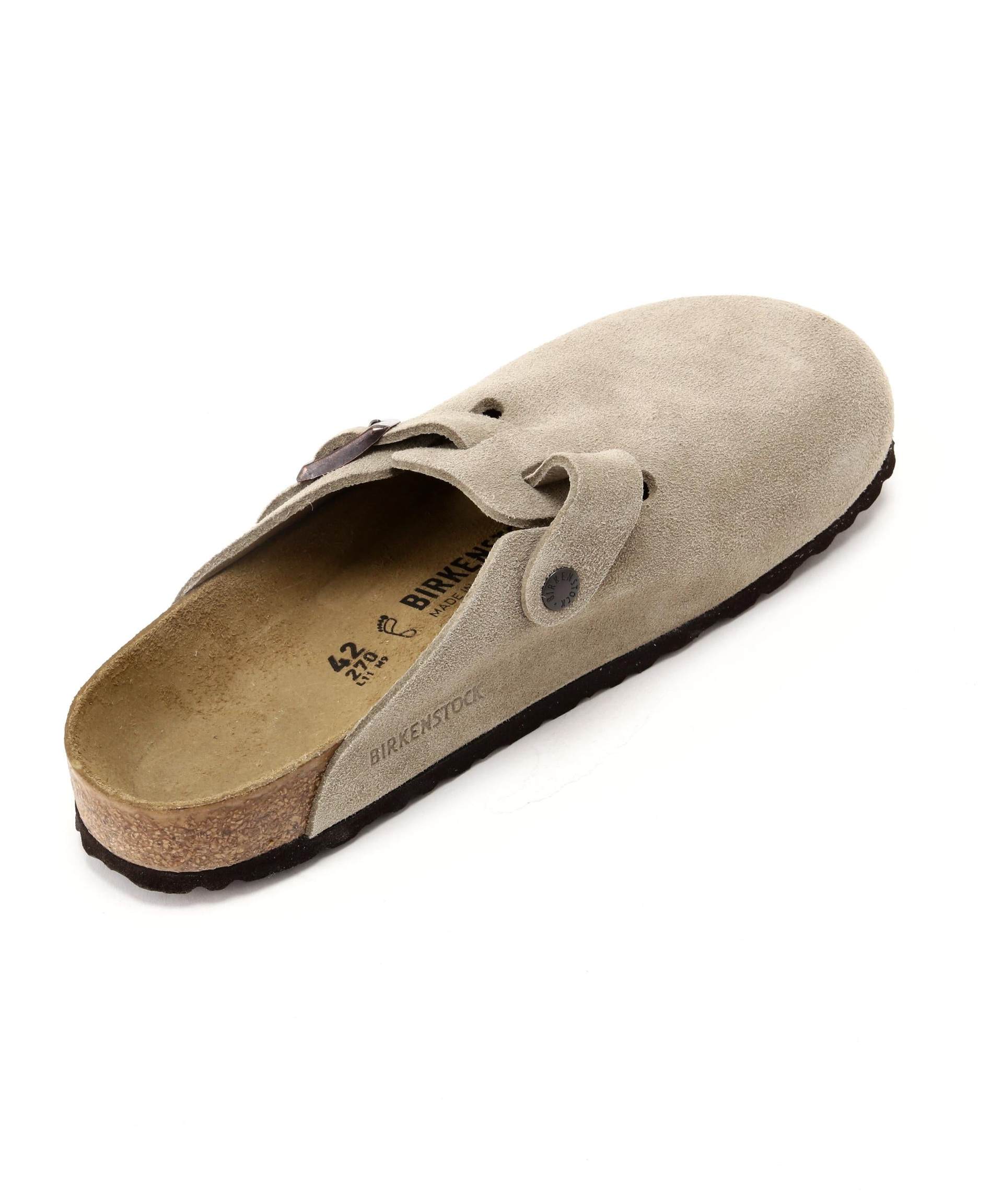 BIRKENSTOCK/ビルケンシュトック/BOSTON/スエードレザー - トープ ベージュ