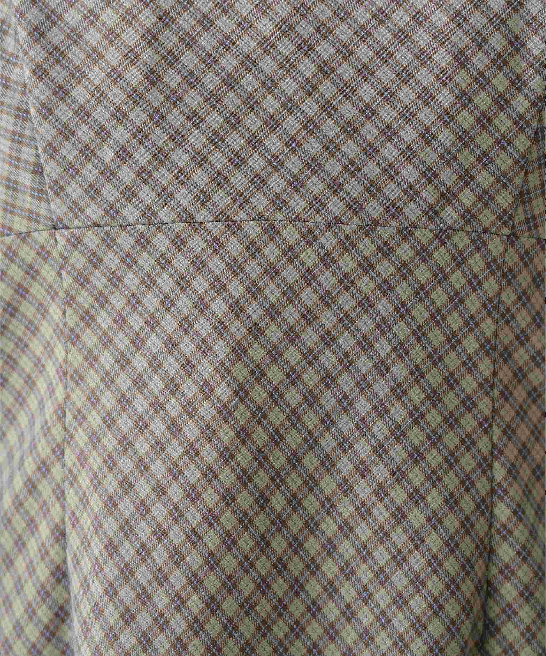 2ストラップマーメイドキャミワンピース ブラウンベース1