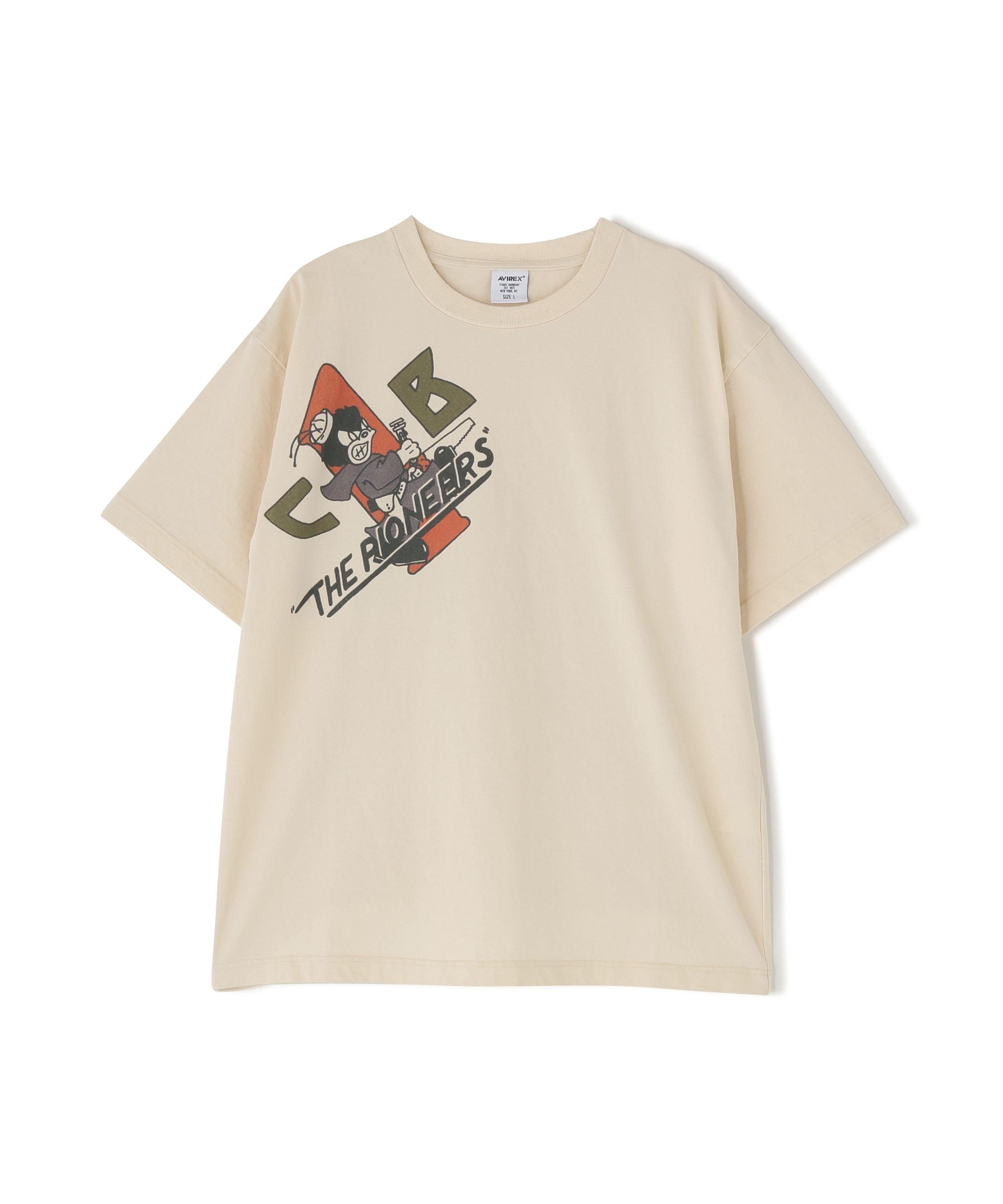 ARCHIVE PRINT T-SHIRT ナチュラル4