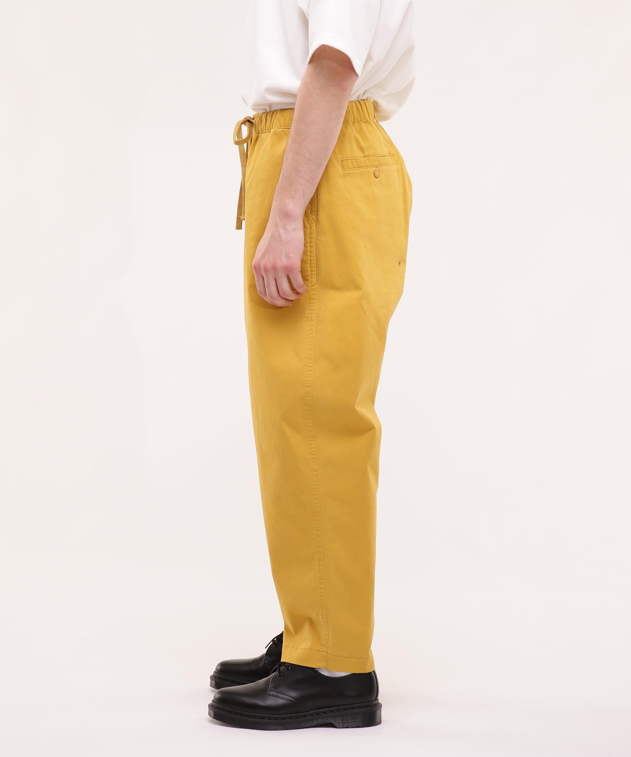 MANASTASH/マナスタッシュ/>ELAX CLIMRE> PANTS イエロー