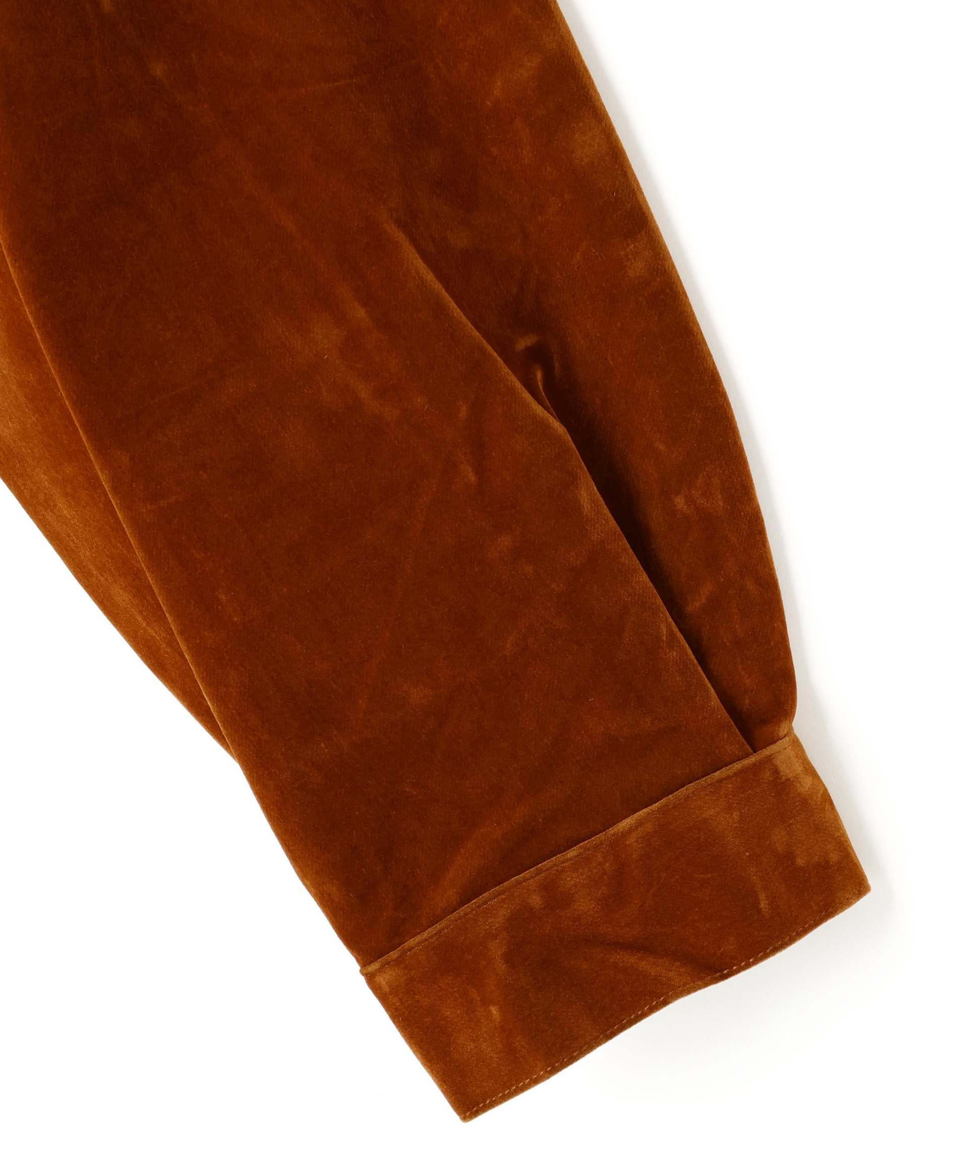 DankeSchon/ダンケシェーン/FLOCKY DENIM JACKET ブラウン