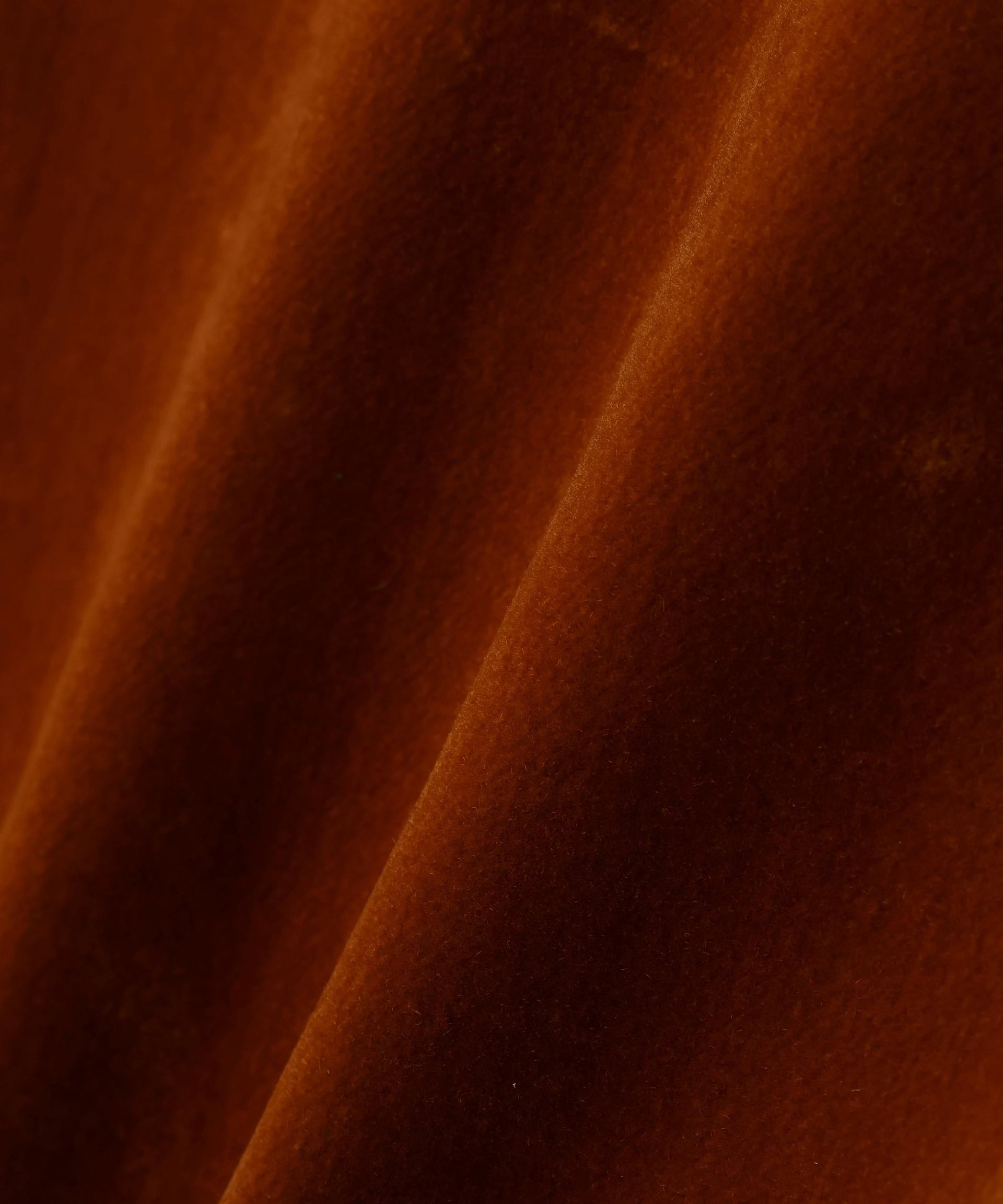 DankeSchon/ダンケシェーン/FLOCKY DENIM JACKET ブラウン