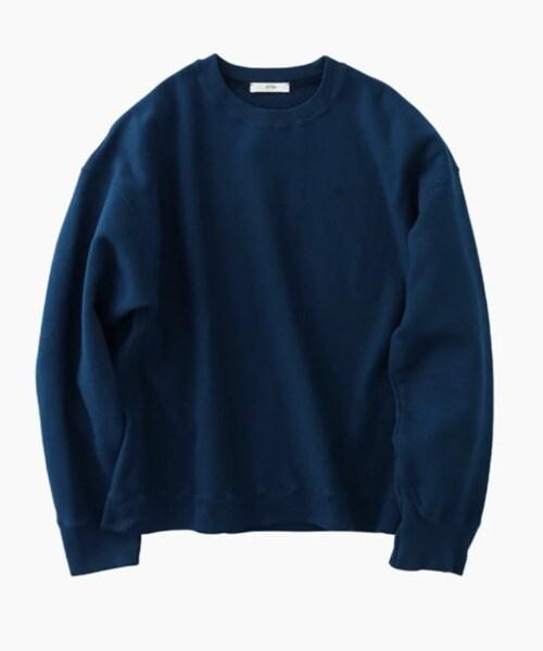 ATON NATURAL DYE URAKE / OVERSIZED SWEAT SHIRT