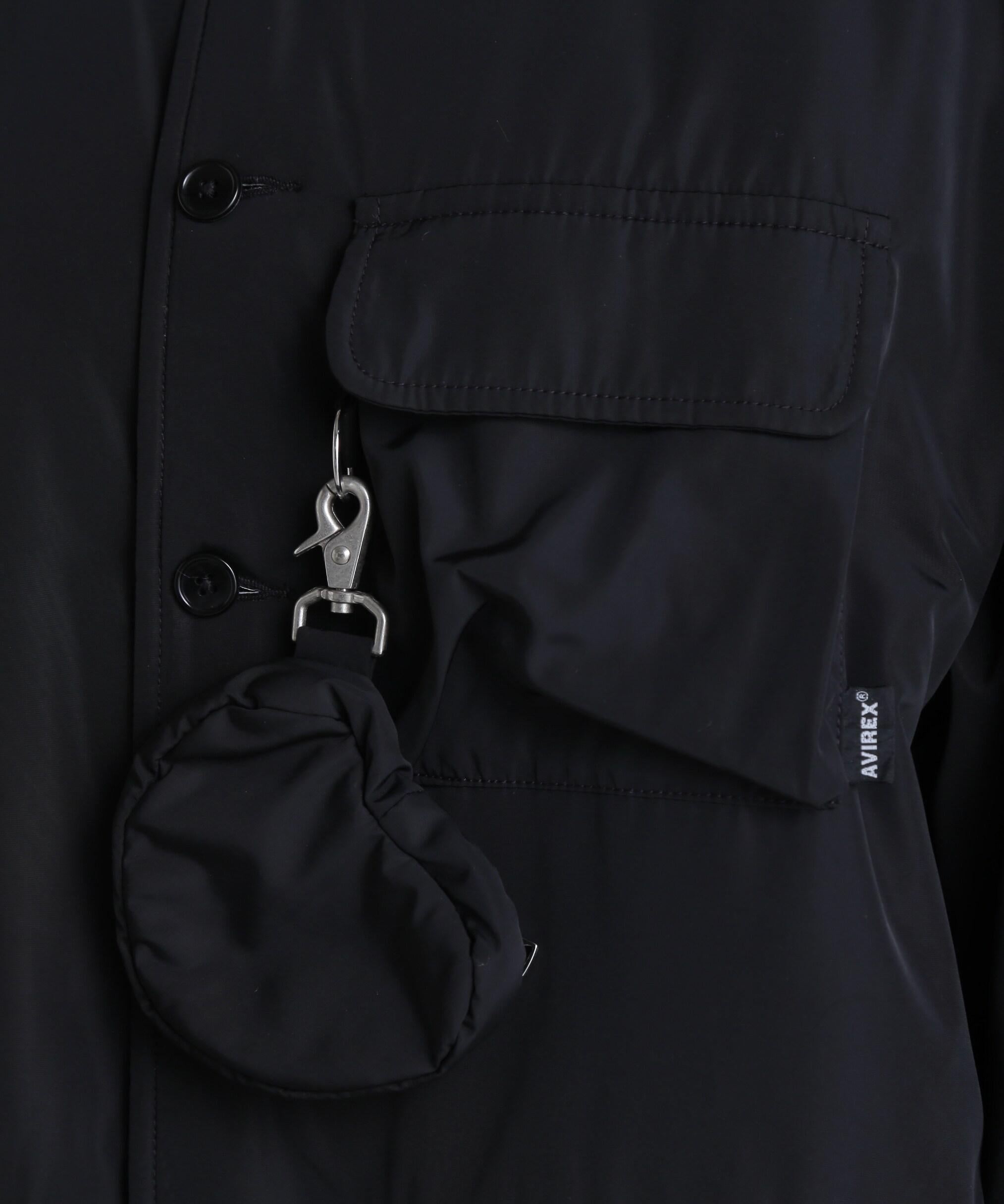 《AVI>EX×Little sunny ite 》>EVE>SIRLE SHI>T/《アヴィレックス×リトルサニーバイト》リバーシブル ブラック