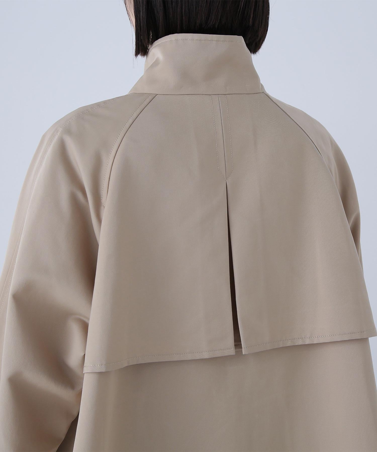 スタンドネックテントラインブルゾン ベージュ