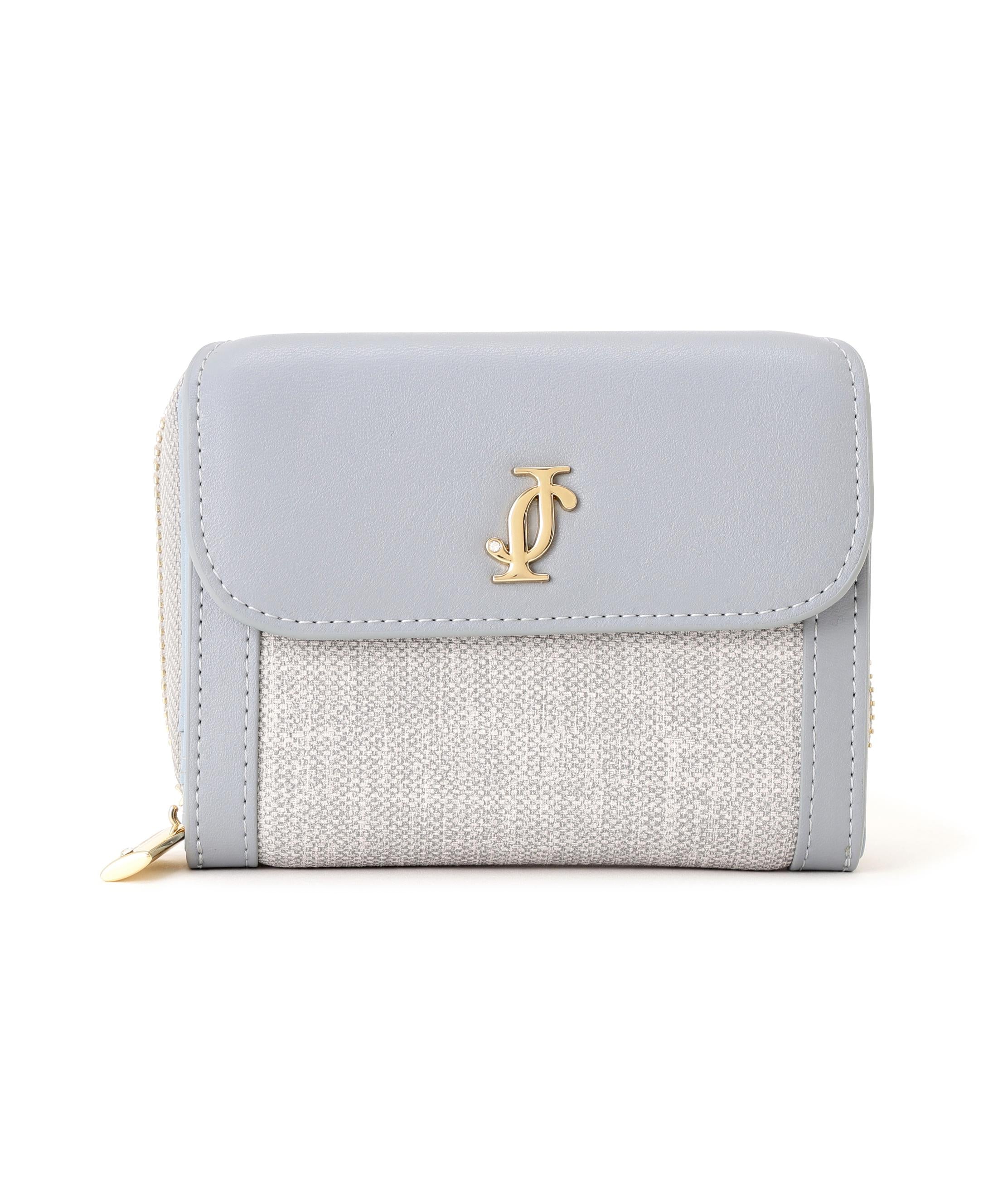 コンビネーションフラップウォレット ブルー