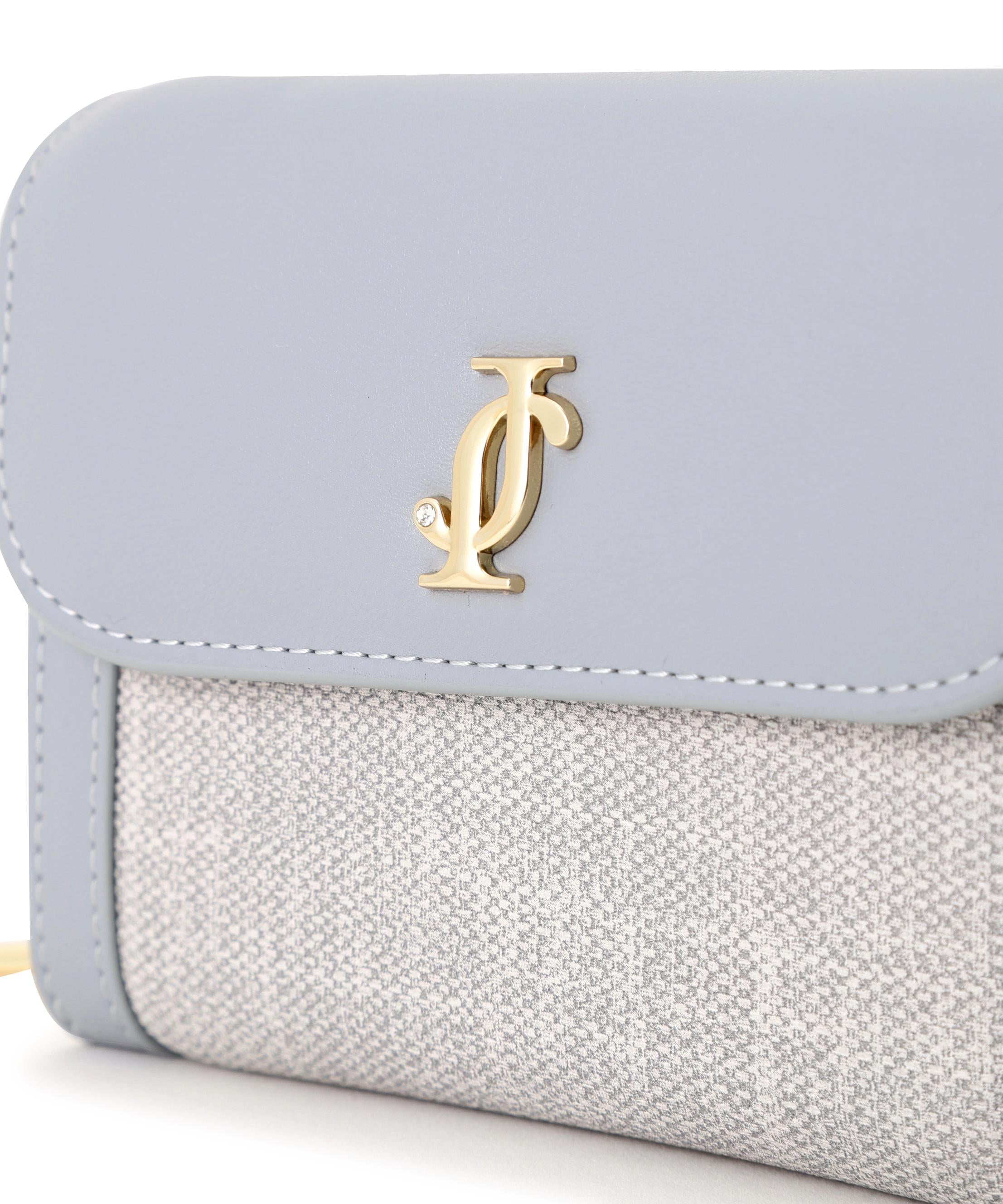 コンビネーションフラップウォレット ブルー