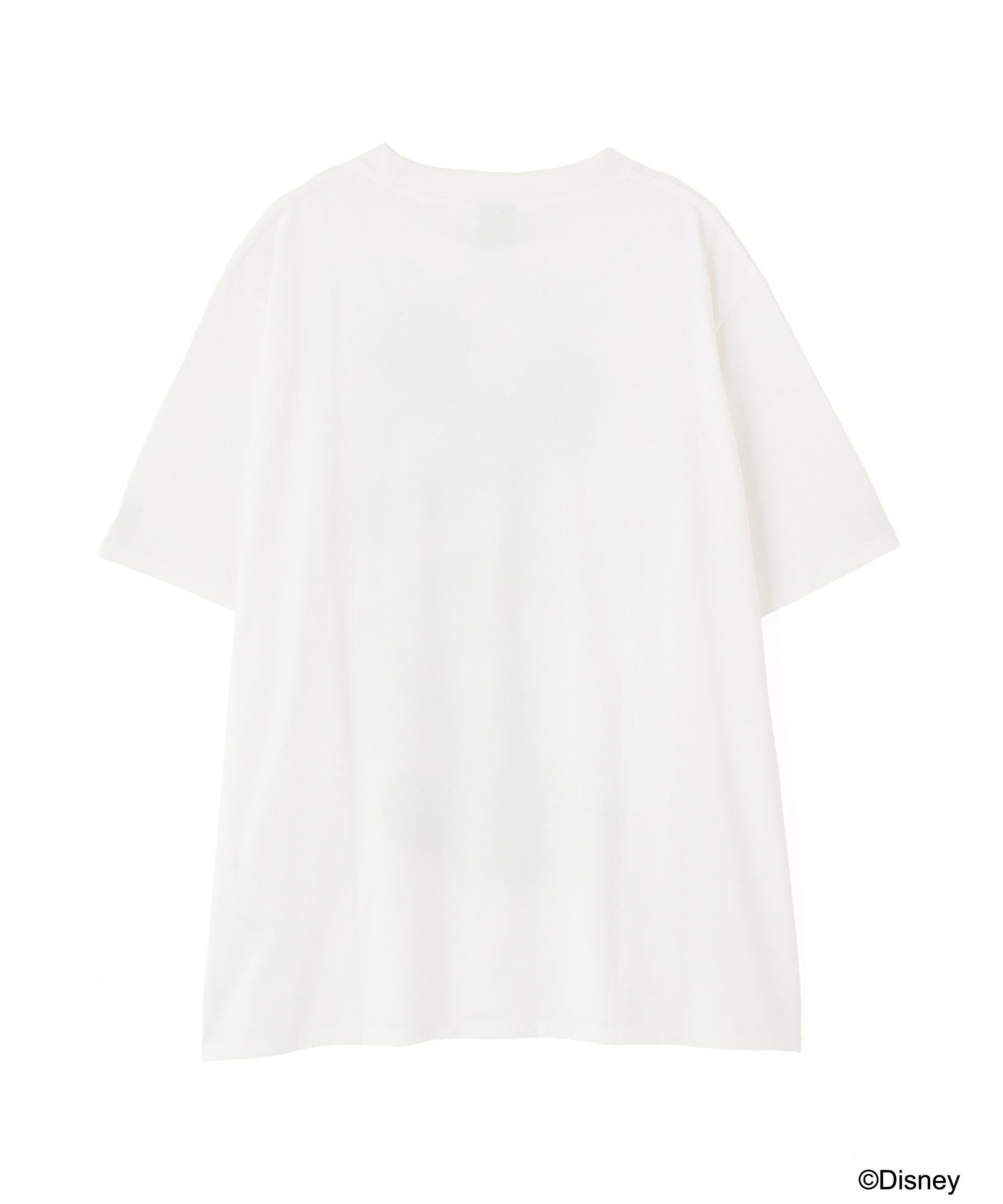 maxsix<マックスシックス)SUNGLASS MICKEY 3D TEE ディズニーライセンス ホワイト