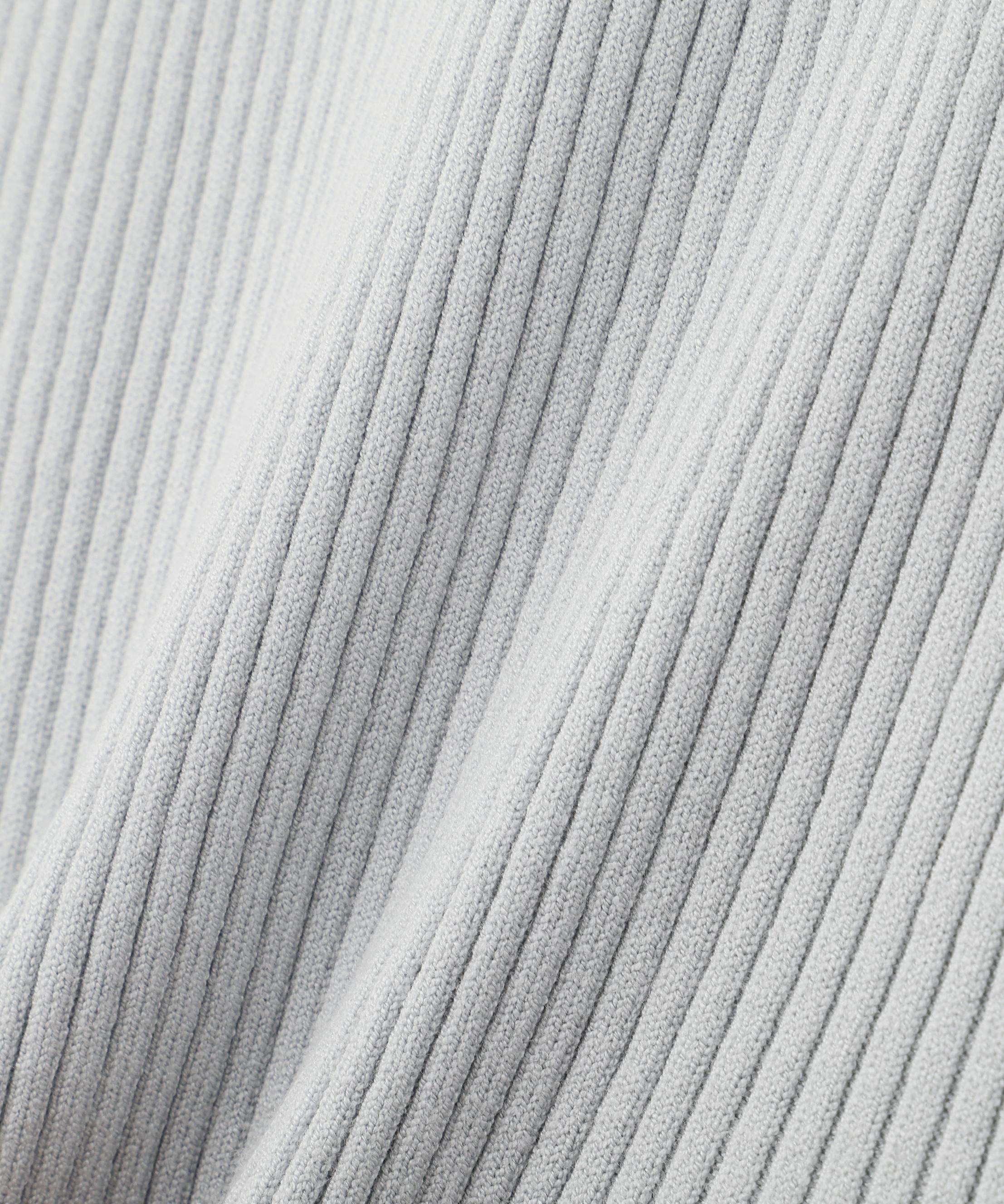 クルミボタンバイカラーアンサンブル グリーン系2