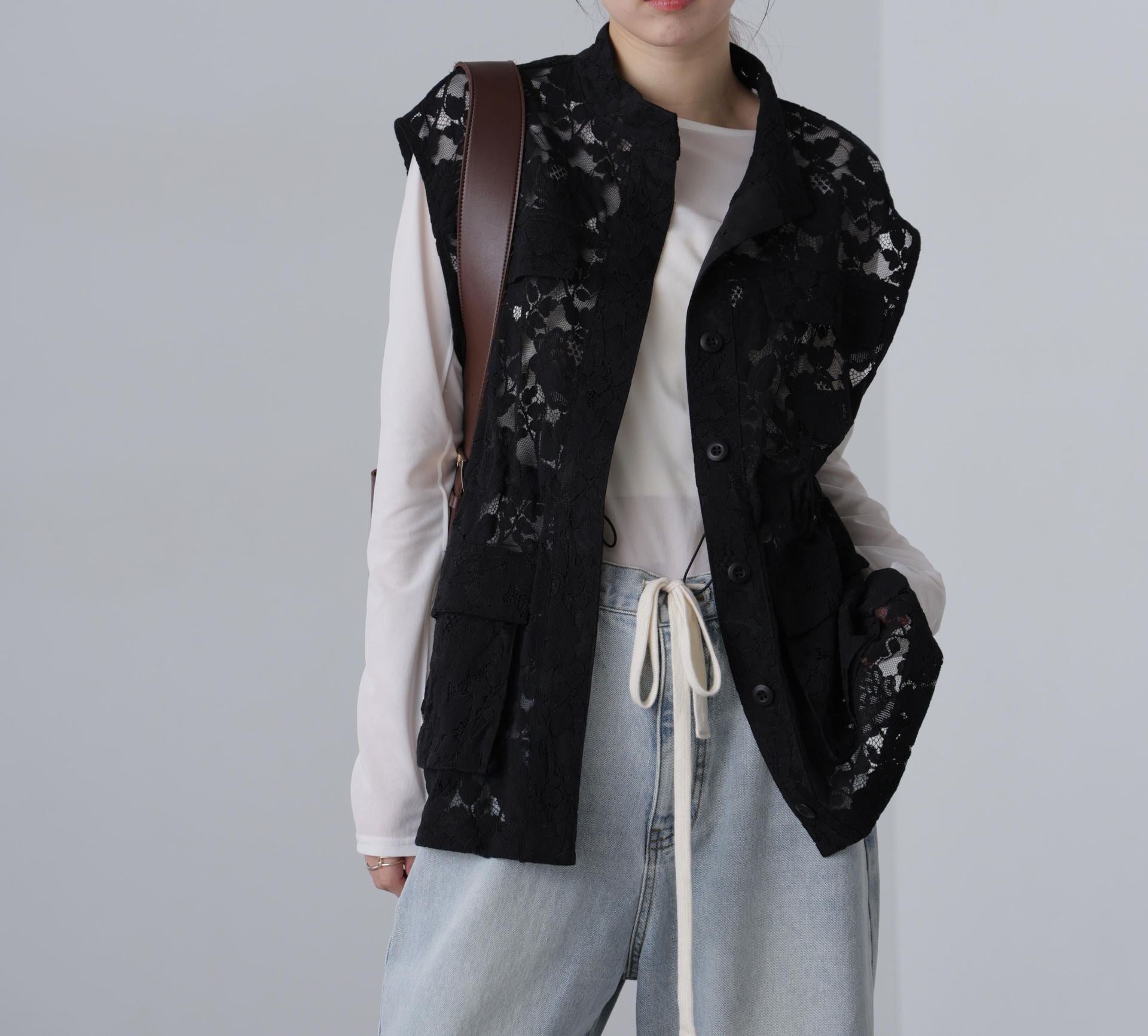 レースジレ ブラック