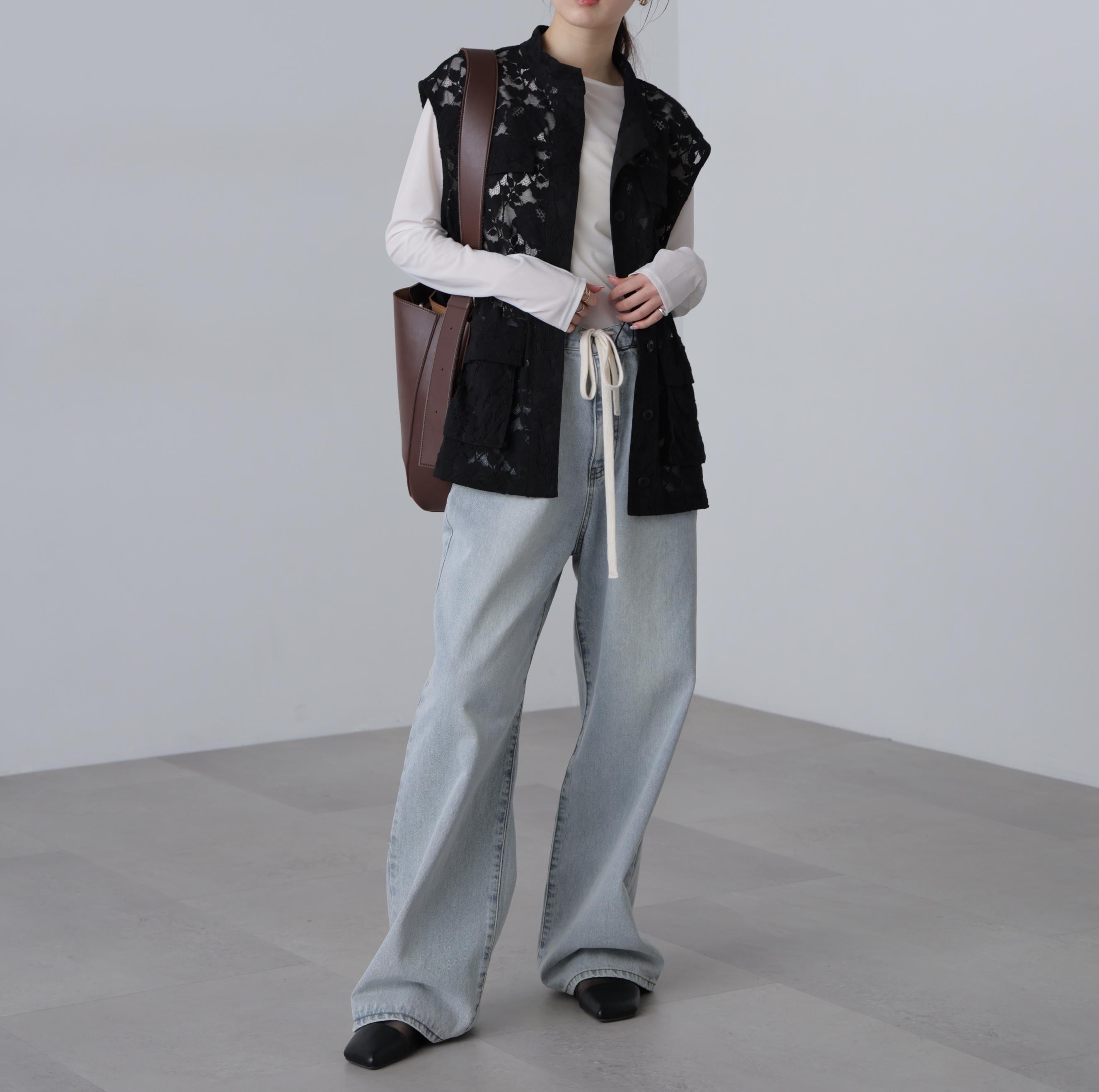 レースジレ ブラック